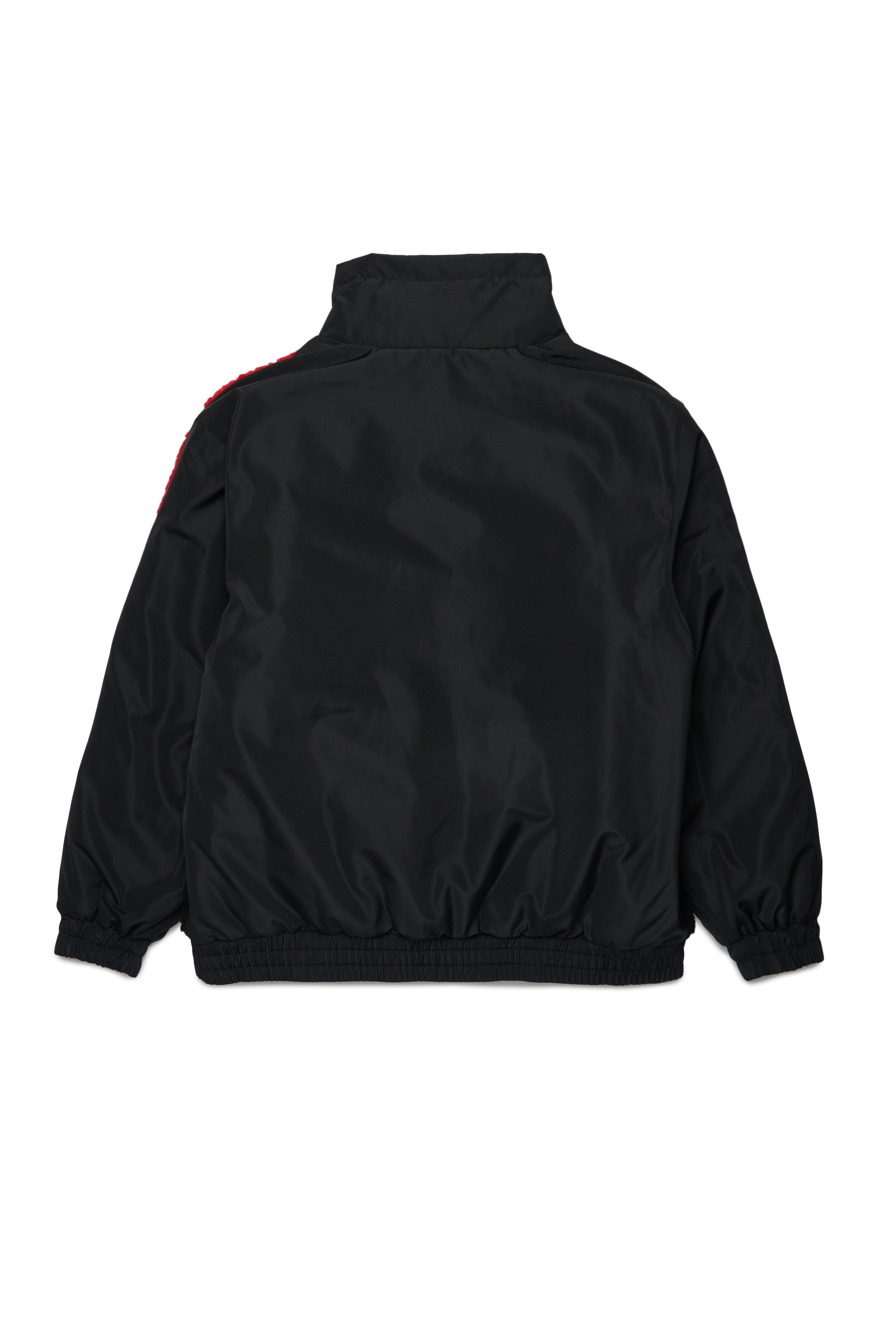 Diesel - JSOVADY, Man's Nylon jacket with teddy Oval D in Black - 2