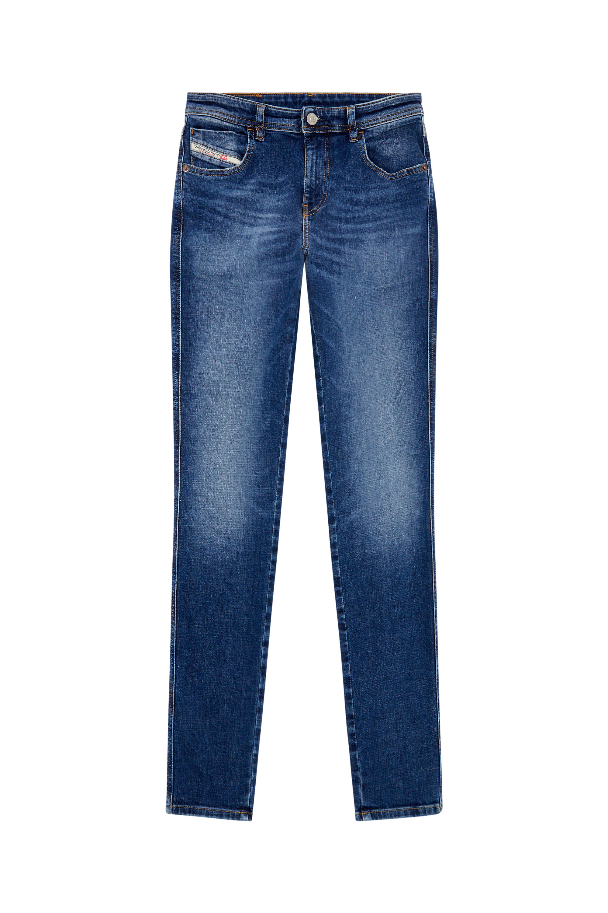 Diesel - Skinny Jeans 2015 Babhila 09H63, Dark Blue - Image 3