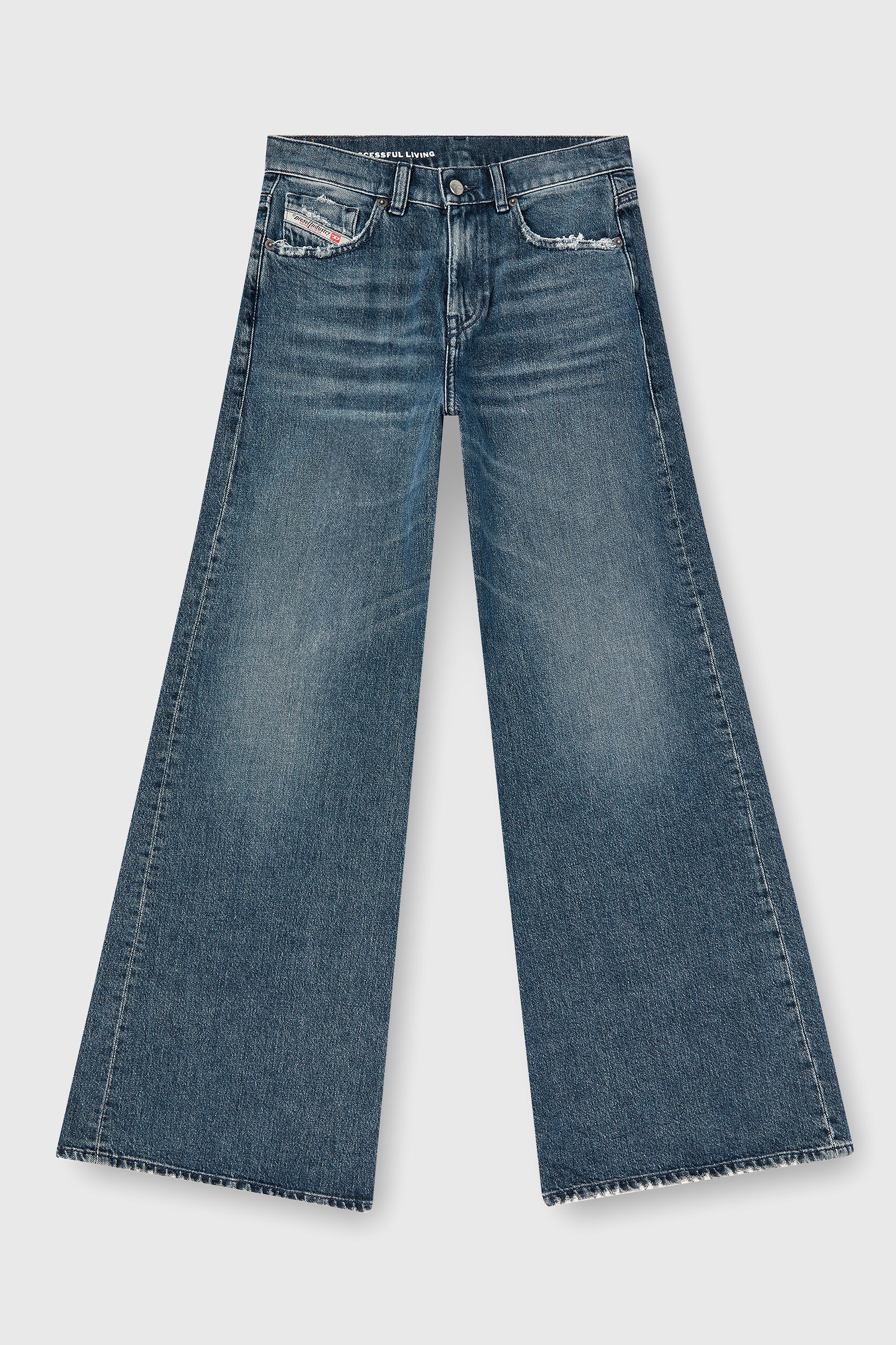 Diesel - Woman's Flare Jeans 1978 D-Akemi 007Y7, Medium blue - 2