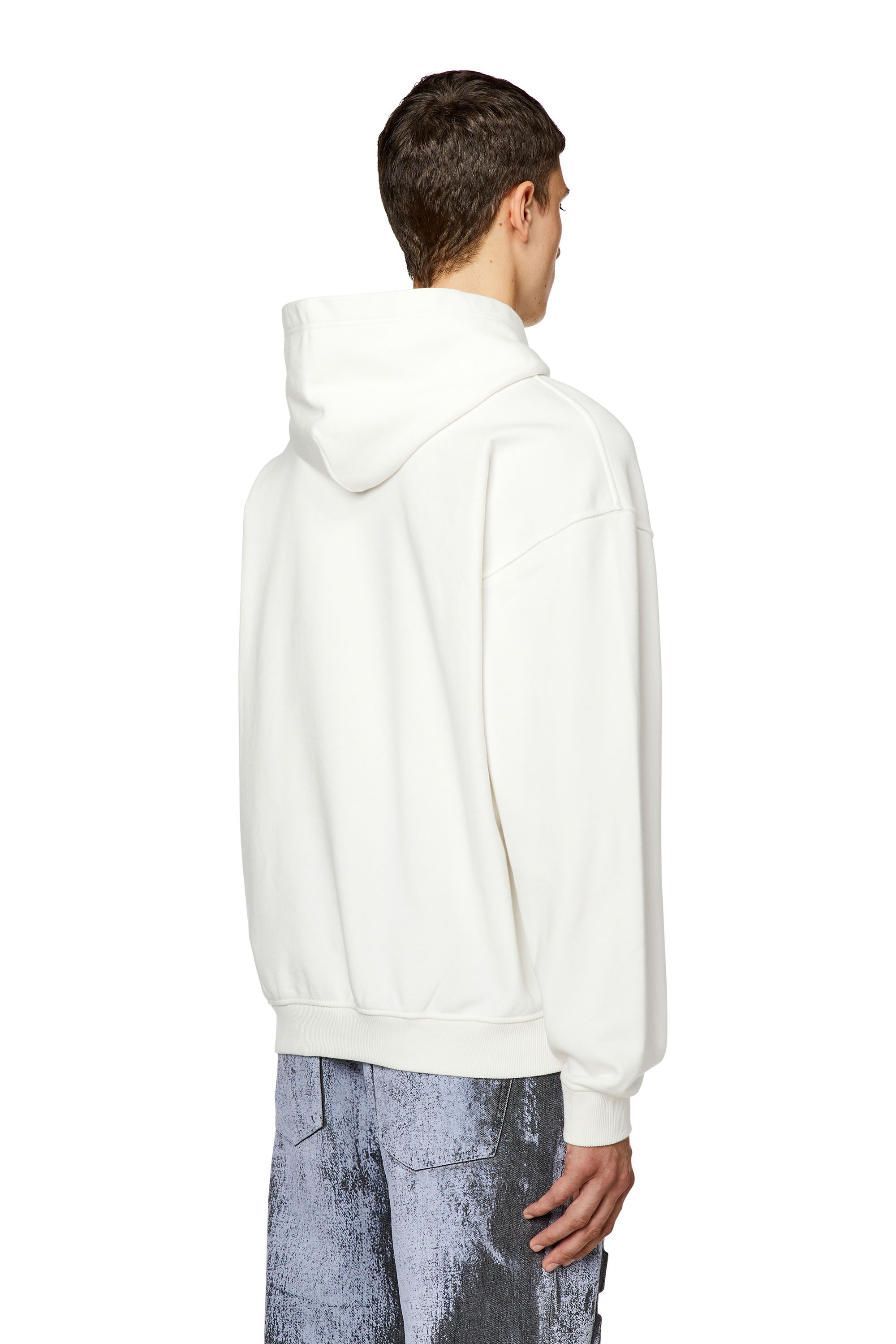 Diesel - S-NABEL-HOOD-FACE, White - Image 4