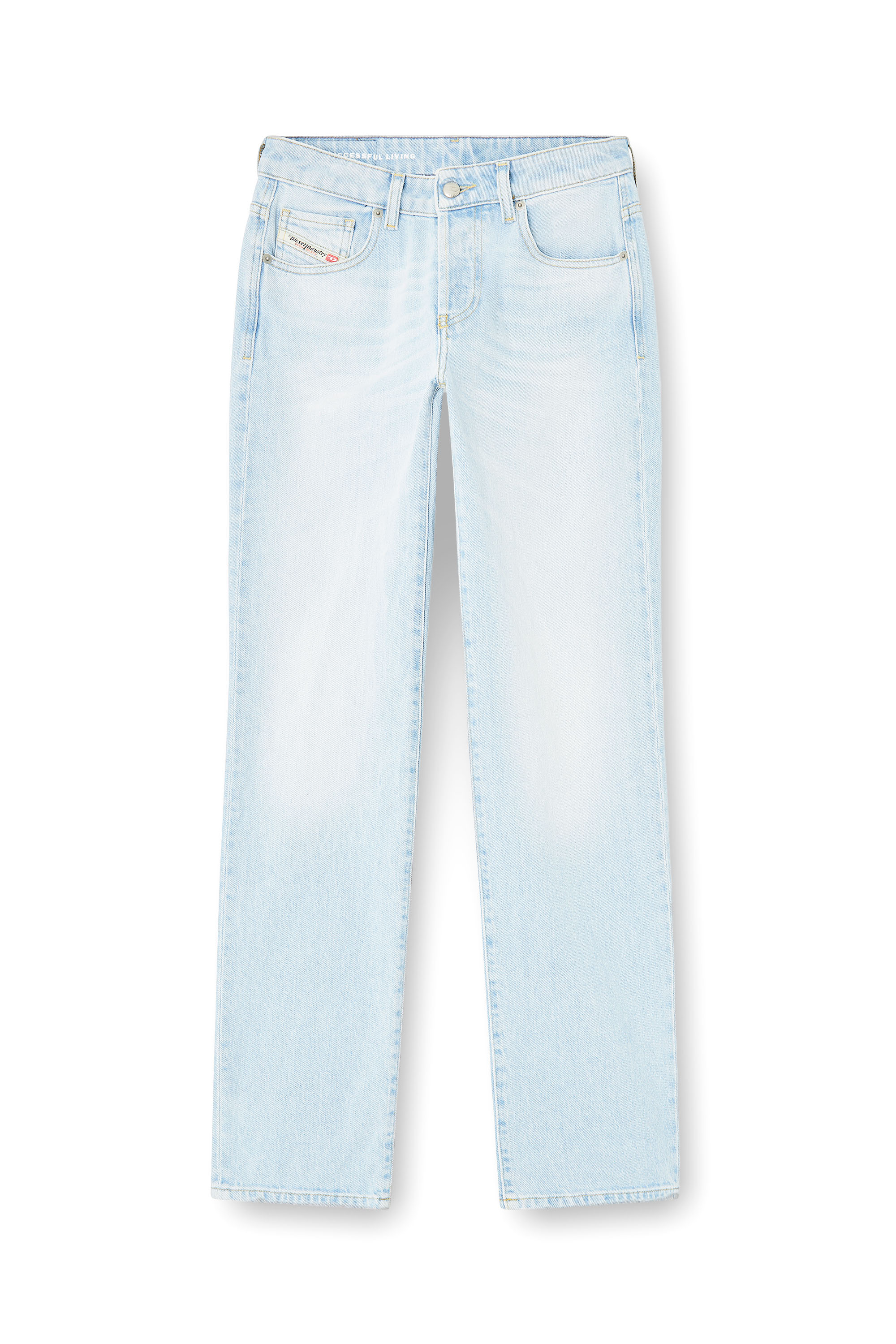 Diesel - Woman's Regular Jeans 1989 D-Mine 09M11, Light Blue - 2