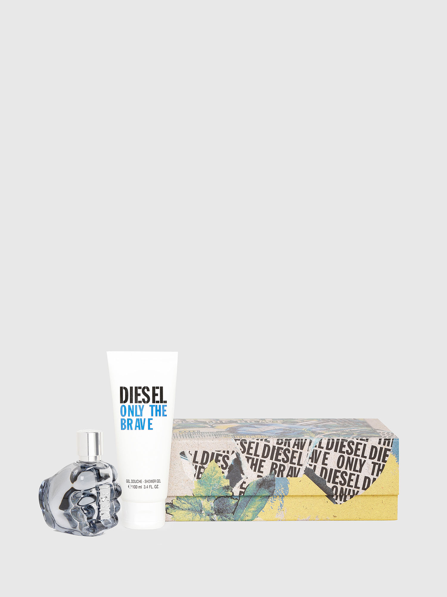 Diesel - ONLY THE BRAVE 50 ML GIFT SET, Man's Only The Brave Gift set in White - 1