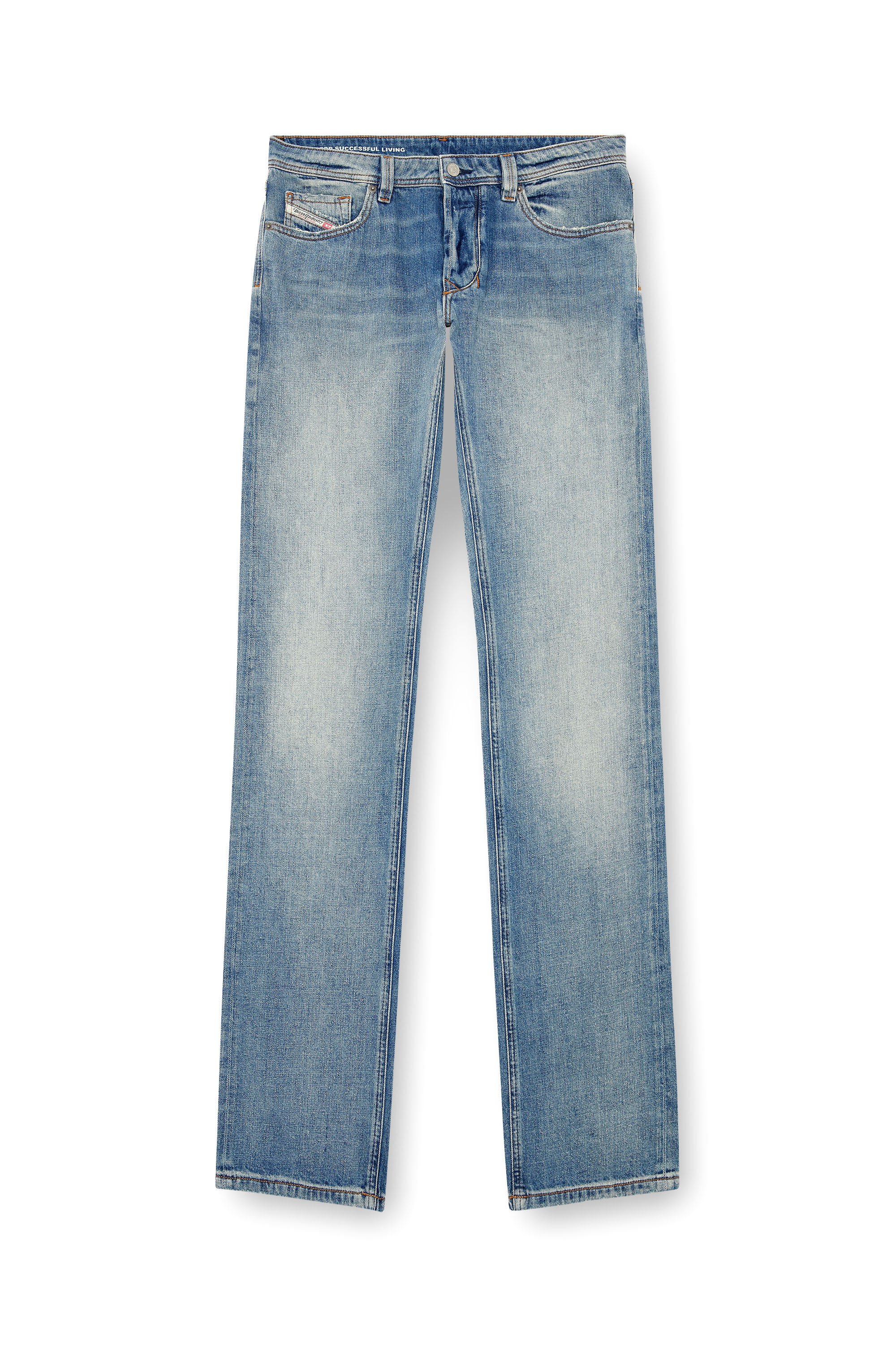 Diesel - Man Straight Jeans 1985 Larkee 0GRDN, Light Blue - Image 3