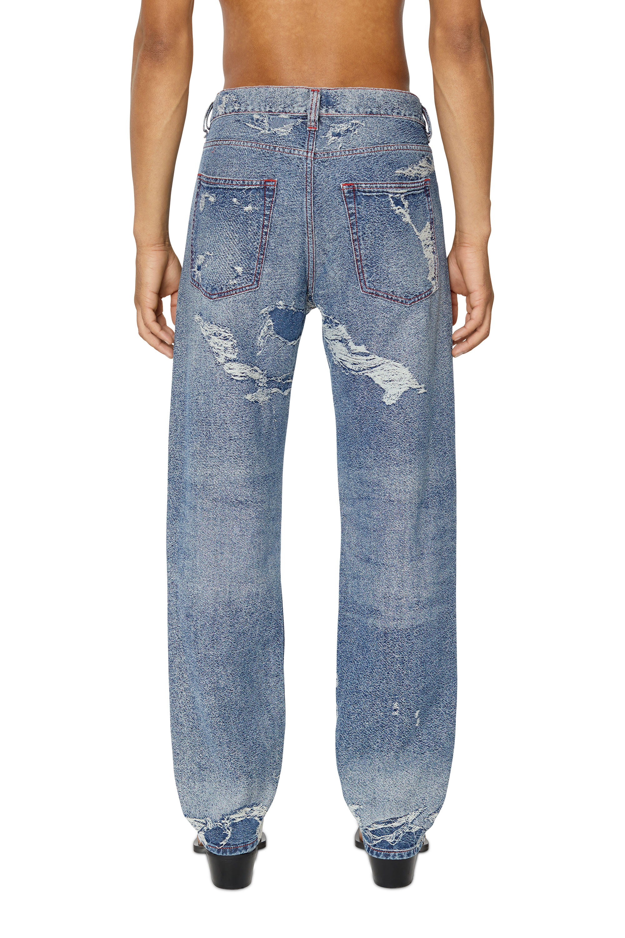 Diesel - 2010 D-Macs 09F10 Straight Jeans, Dark Blue - Image 2