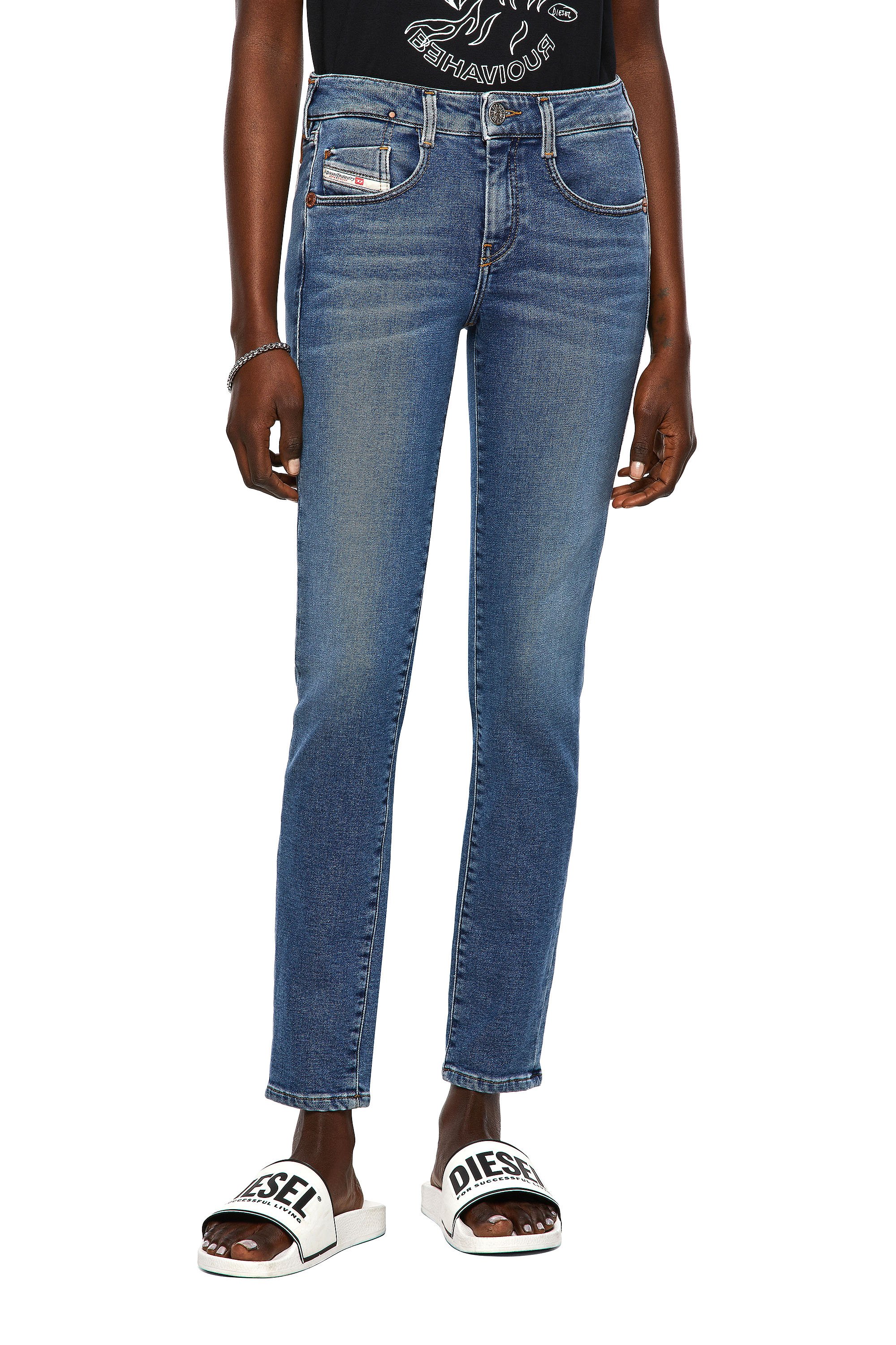D-Ollies JoggJeans® 069XA, Medium blue - Jeans