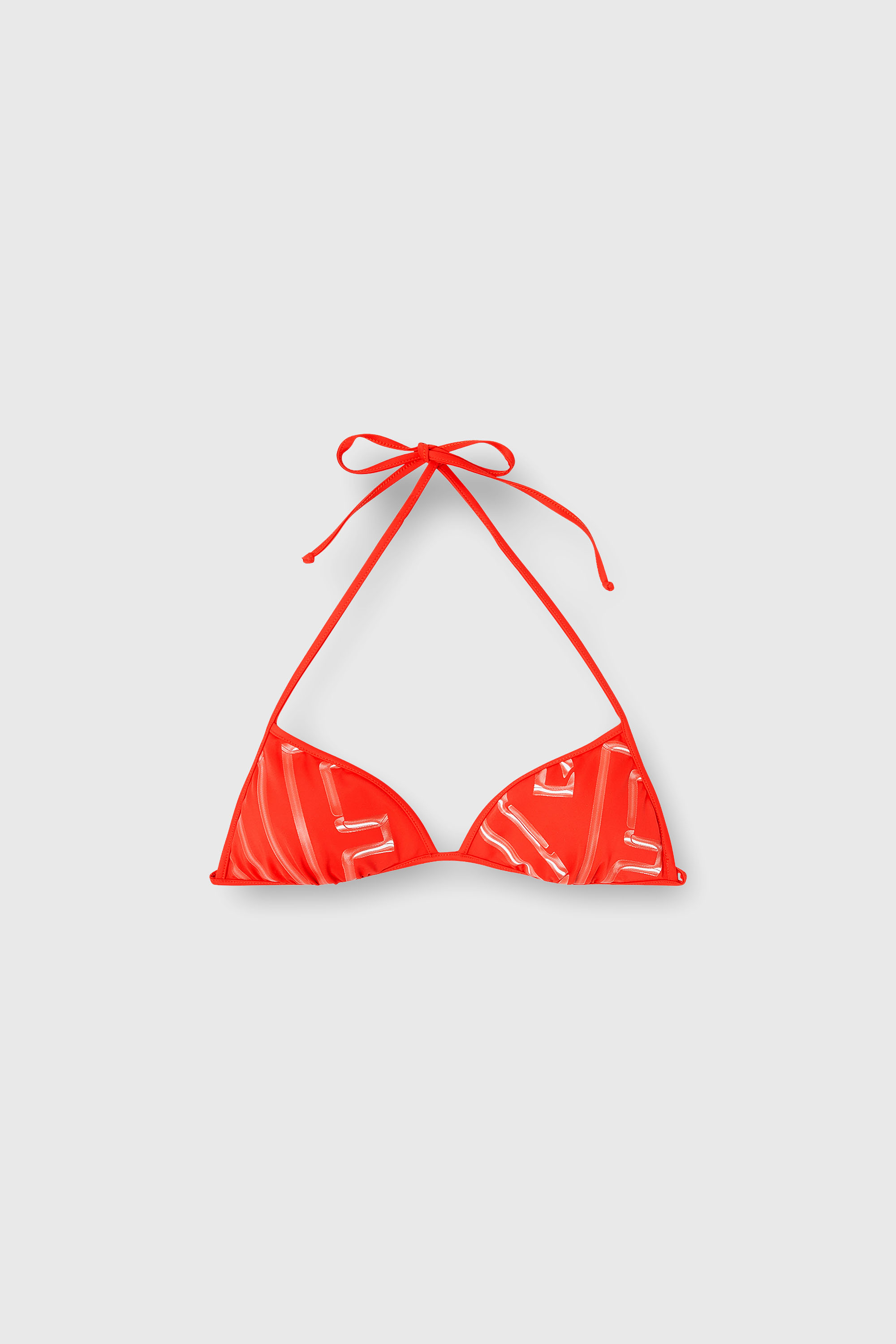 Diesel - KATE-D-CORE, Woman's Bikini top with graphic print in Red - 2