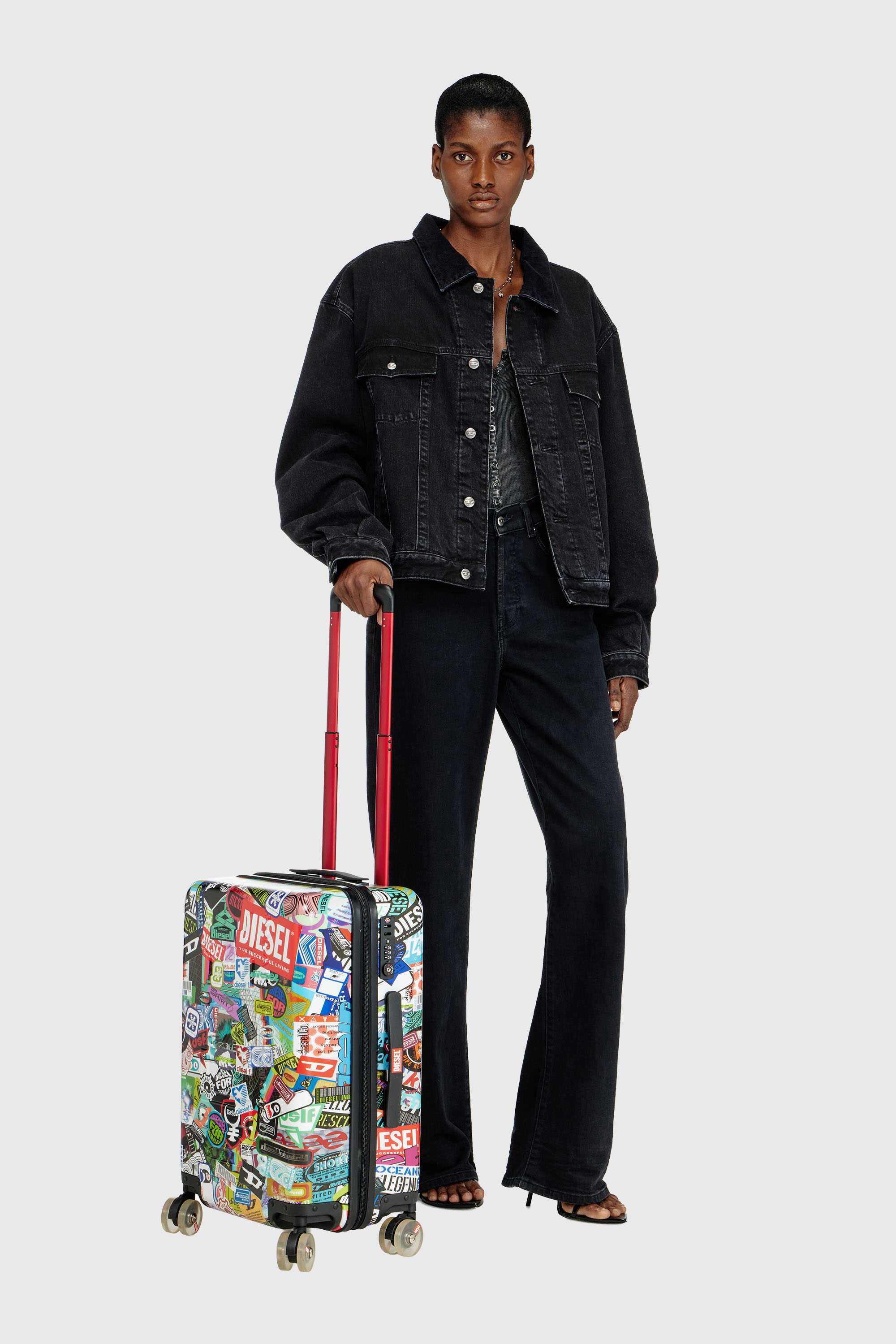 DIESEL PC PRINTED TROLLEY-STICKERS- DSL0