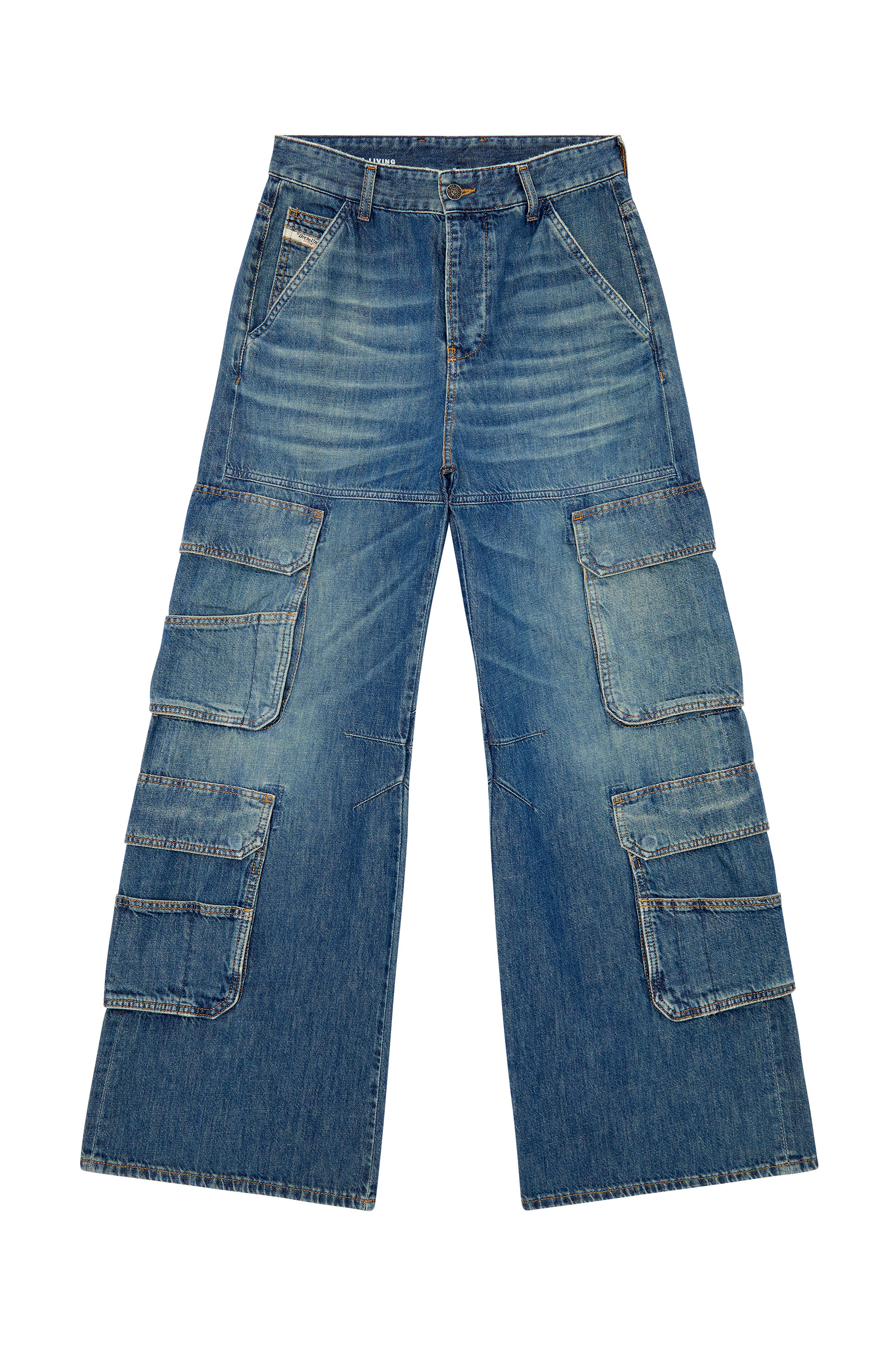 Diesel - Straight Jeans 1996 D-Sire 0NJAN, Light Blue - Image 5