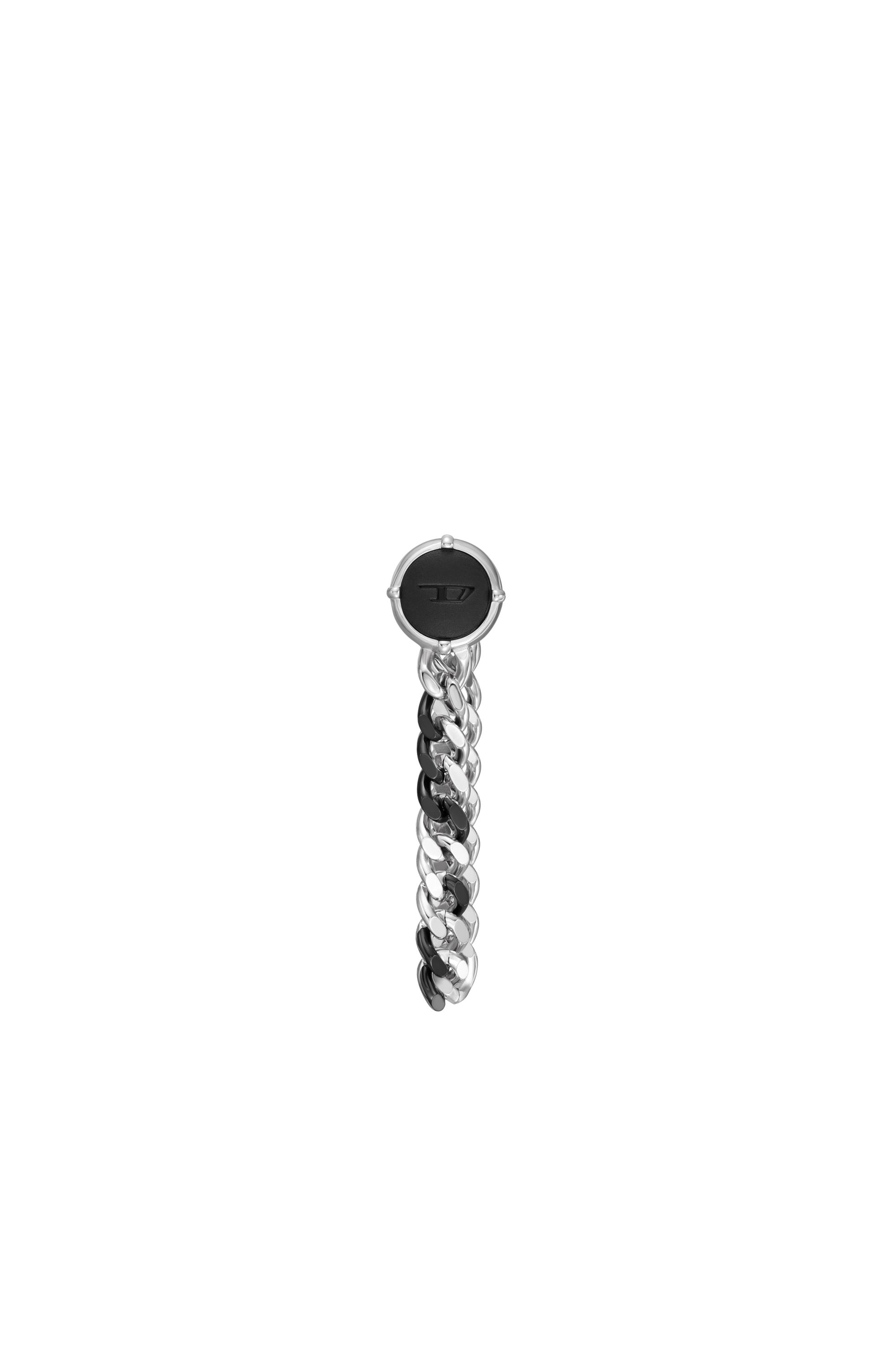 Diesel - DX1500, Man Stainless steel stud earring in Silver - Image 2