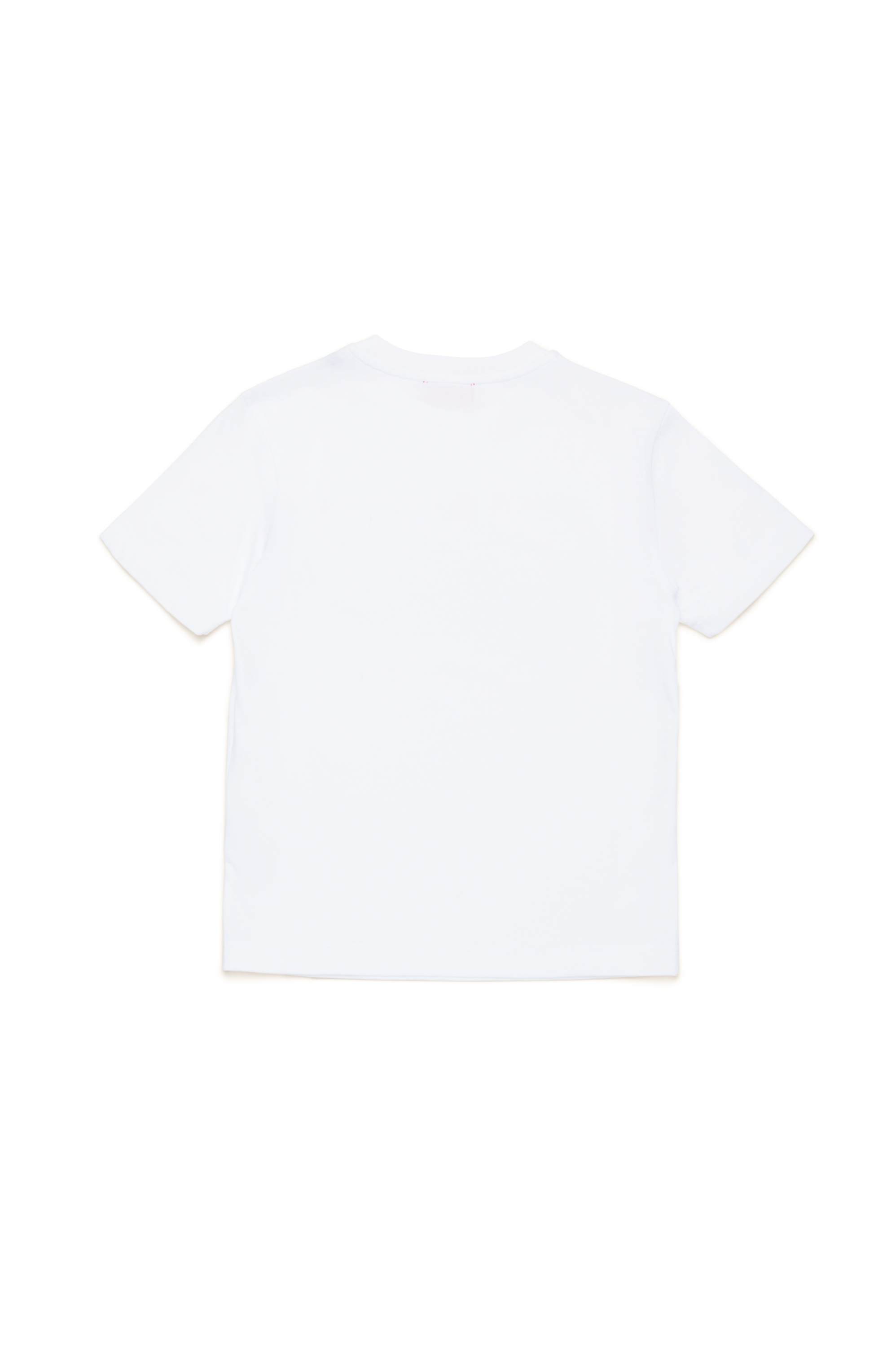 Diesel - TDIEGORL6, Man's T-shirt with smudged logo in White - 2