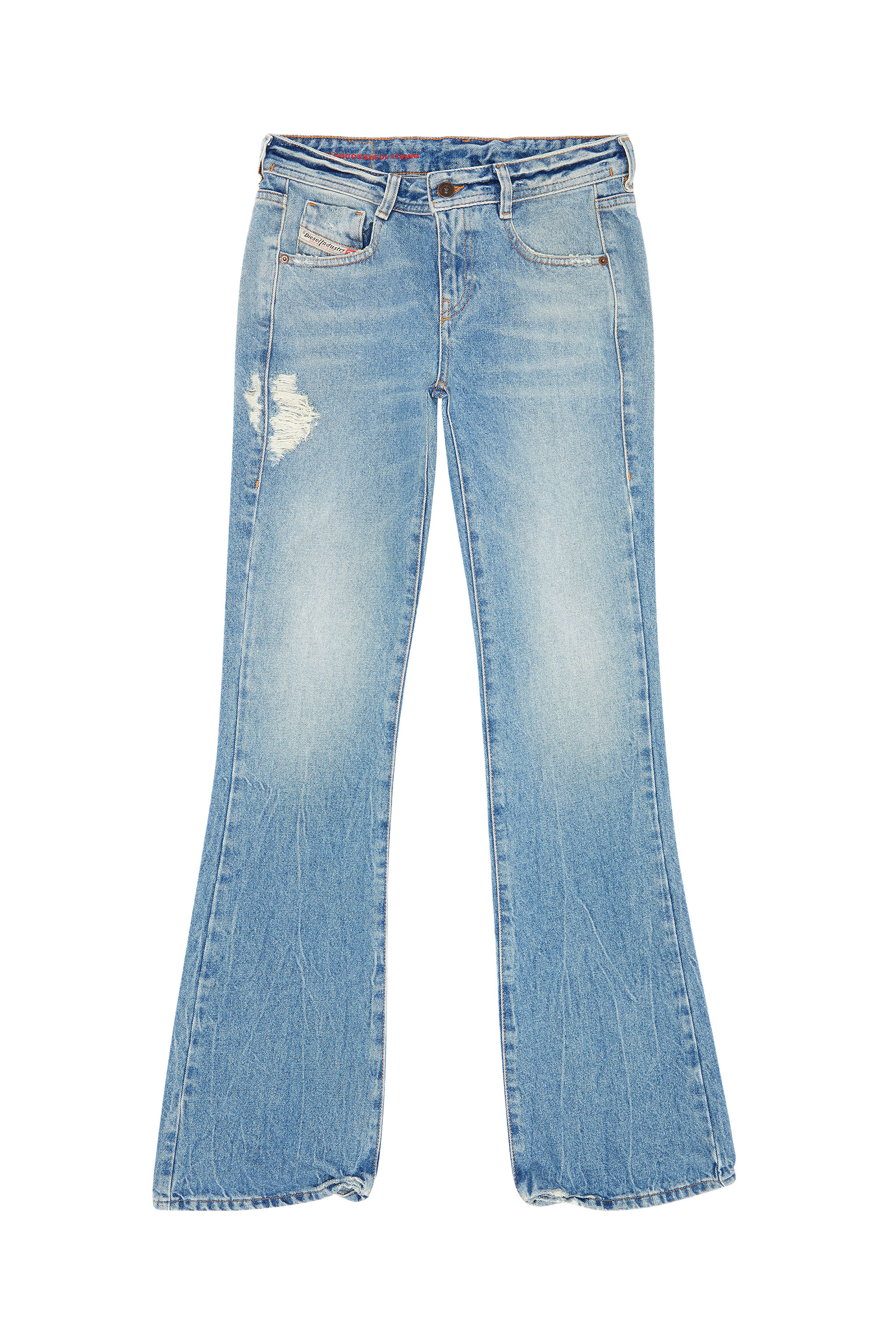 Diesel - 1969 D-EBBEY 09D98 Bootcut and Flare Jeans, Medium blue - Image 2