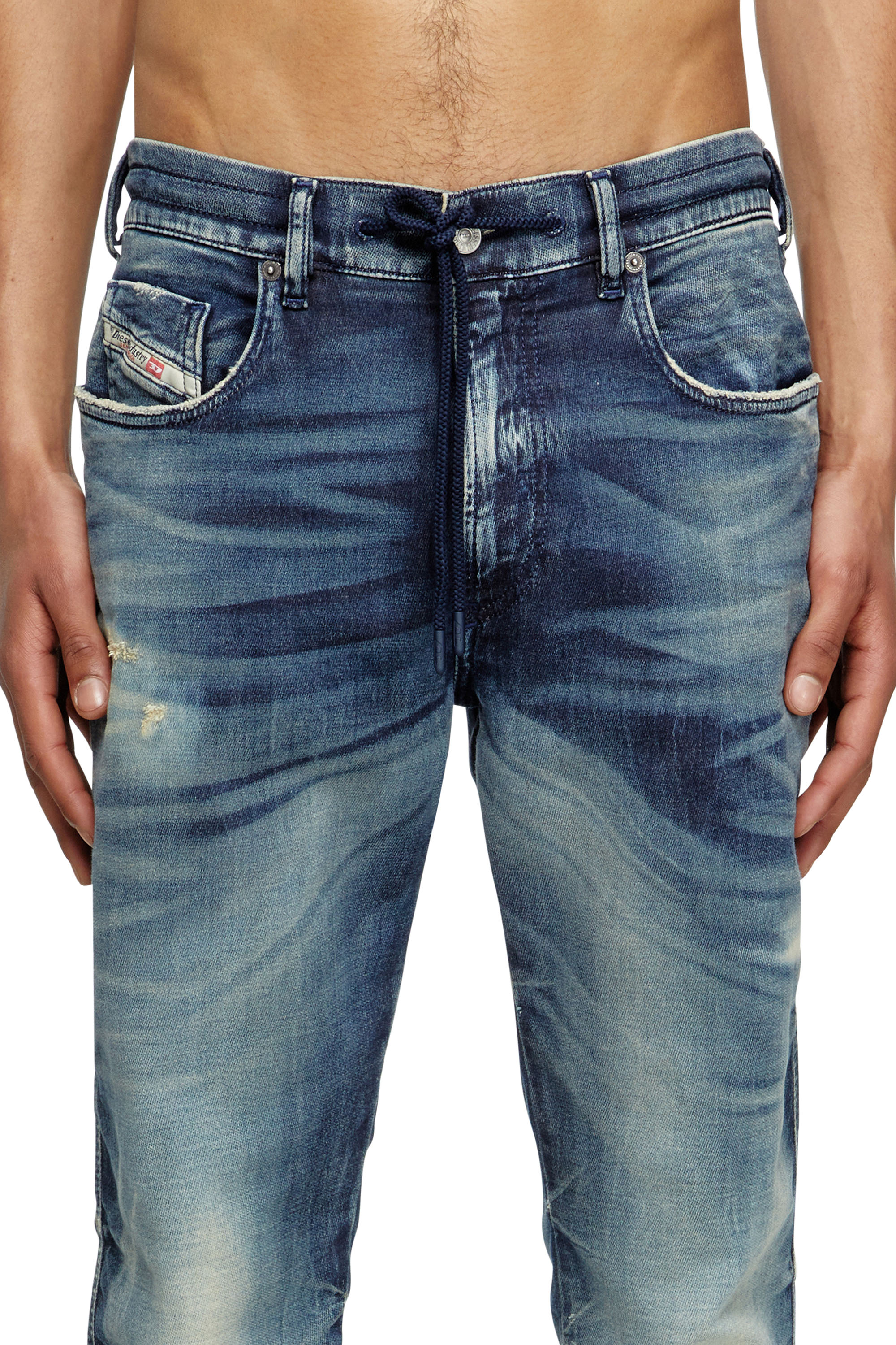 Diesel - Man's Slim 2062 D-Strukt Joggjeans&reg; 068RZ, Dark Blue - 4