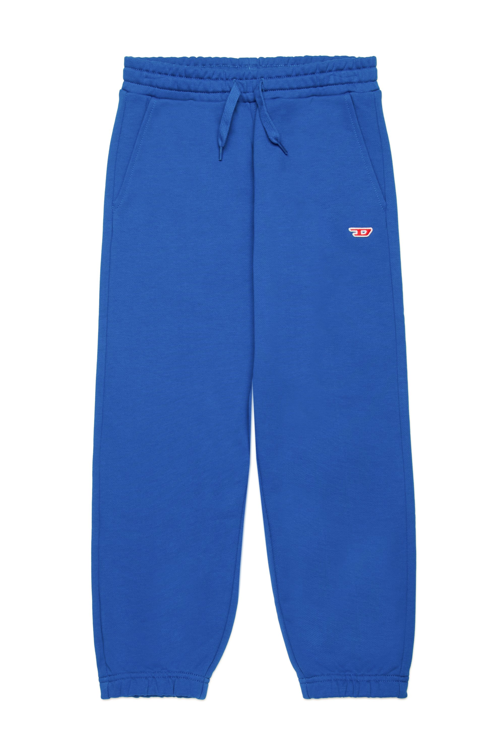 Diesel - PGINND, Unisex's Sweatpants with D logo patch in Blue - 1