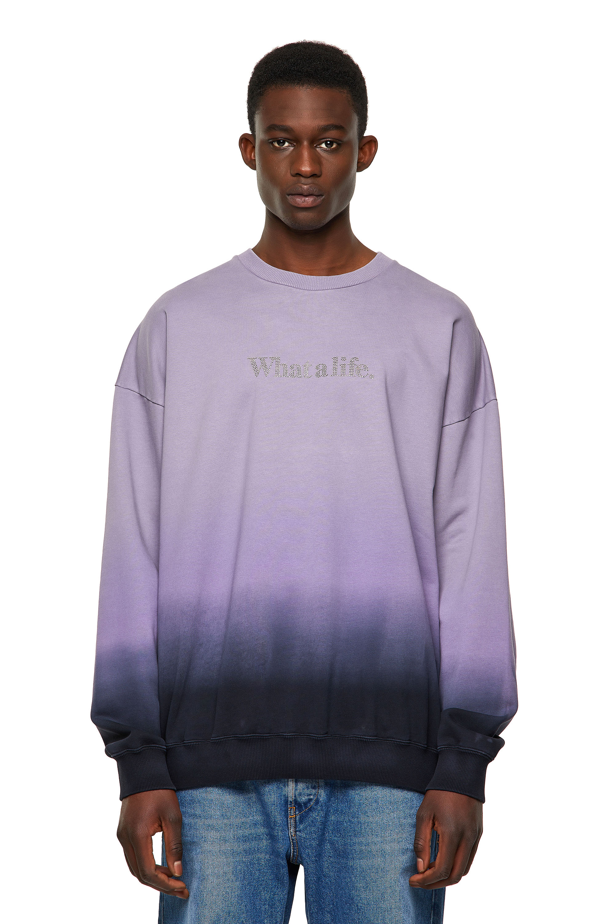 S-MART-B4, Blue/Violet - Sweaters