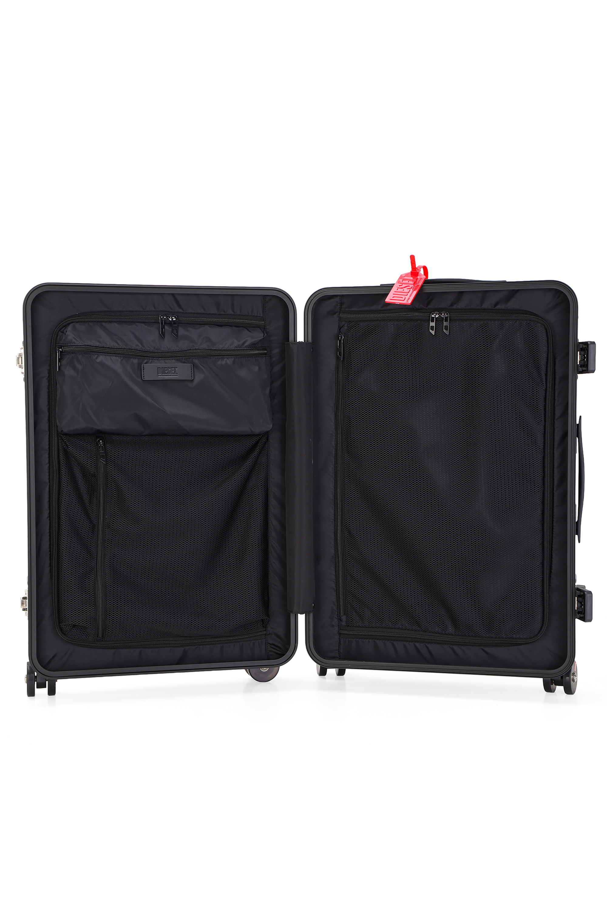 Diesel - DIESEL PC STRONG IMAGE TROLLEY- DSL003, Unisex's Rugged suitcase size M in Black - 3