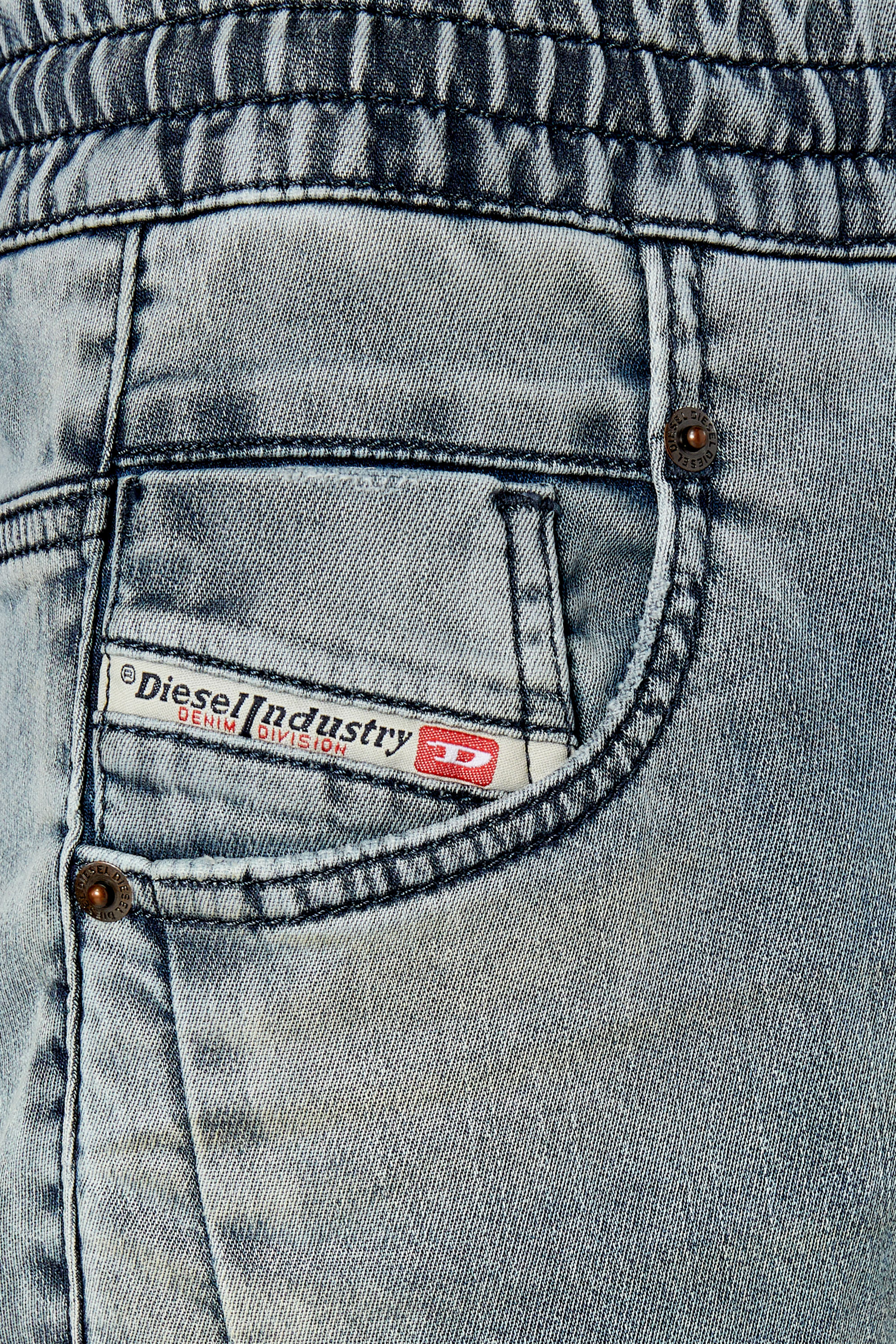 Diesel - Fayza JoggJeans® 068DU Boyfriend, Light Blue - Image 3