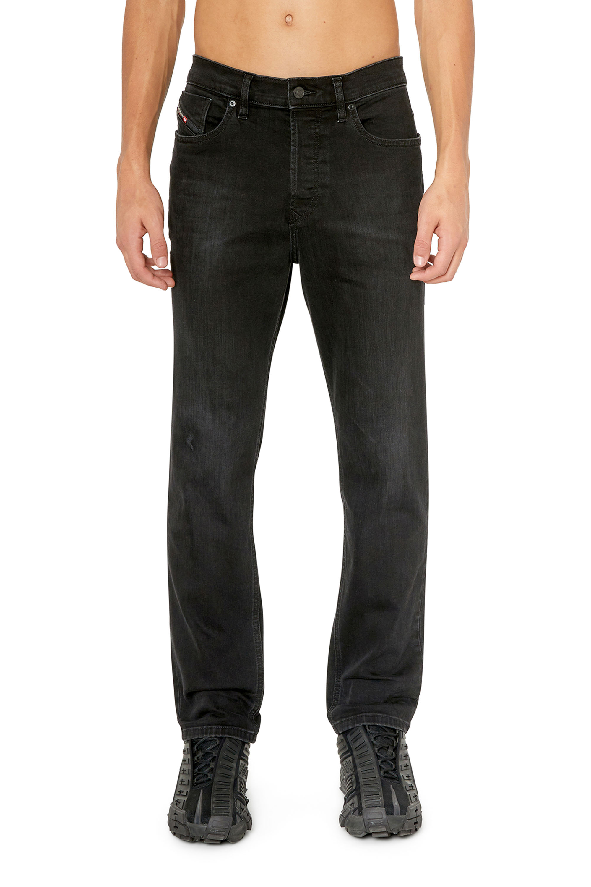 Diesel - 2005 D-Fining 0TFAS Tapered Jeans, Black/Dark grey - Image 1