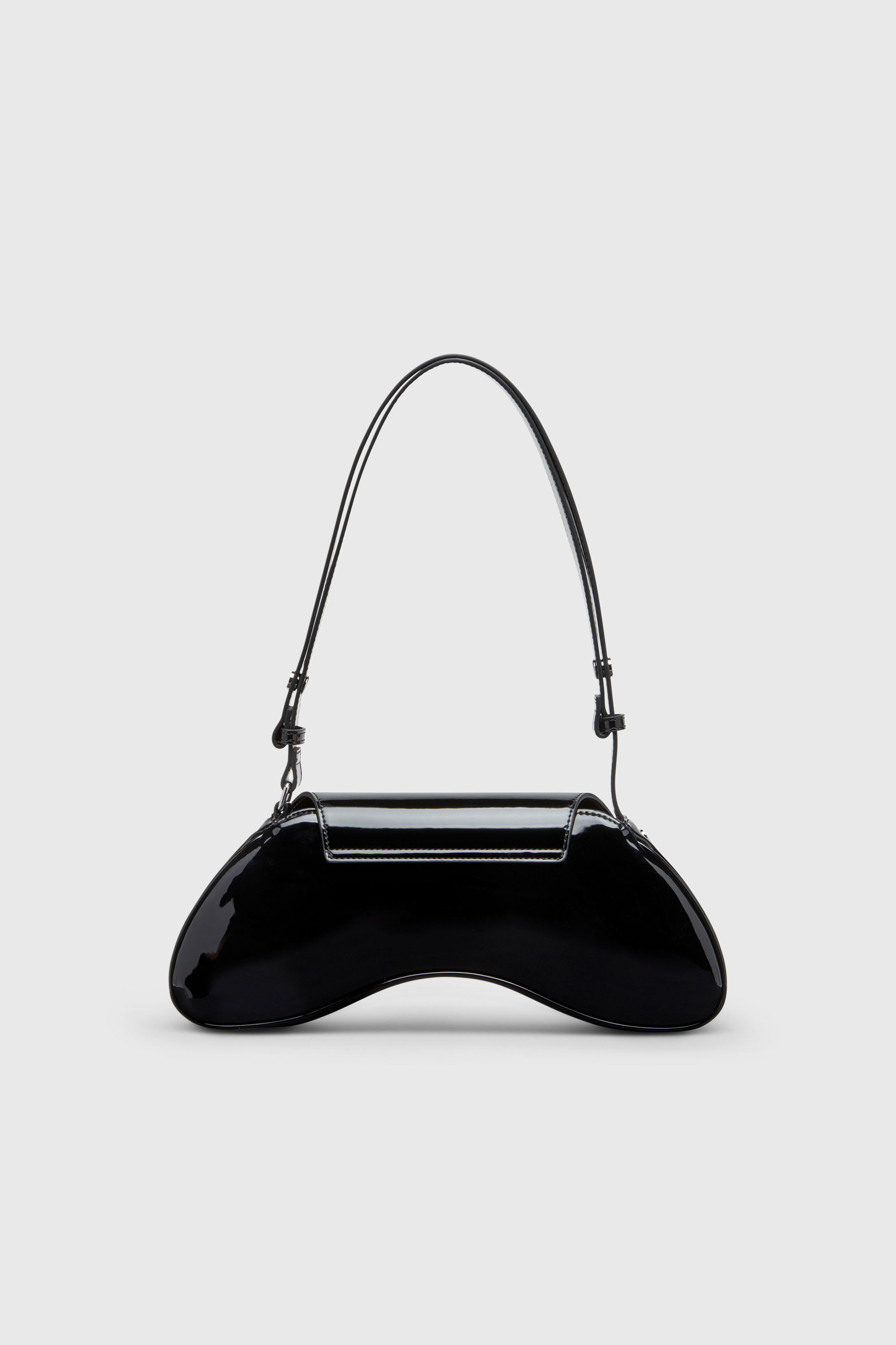 Diesel - PLAY CROSSBODY, Woman's Play-Glossy crossbody bag in Black - 2