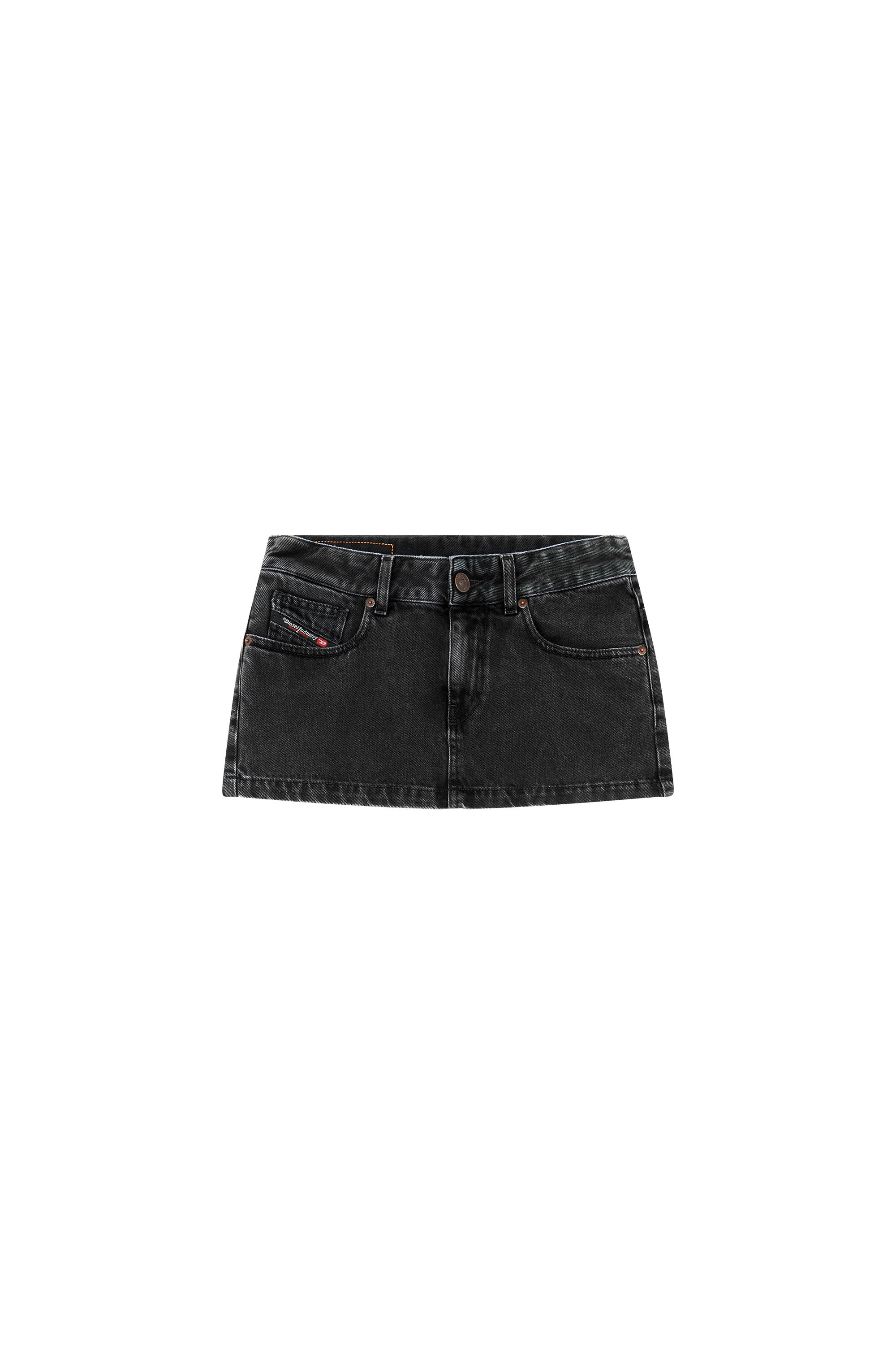 DE-RON MINI SKIRT, Black/Dark grey - Skirts