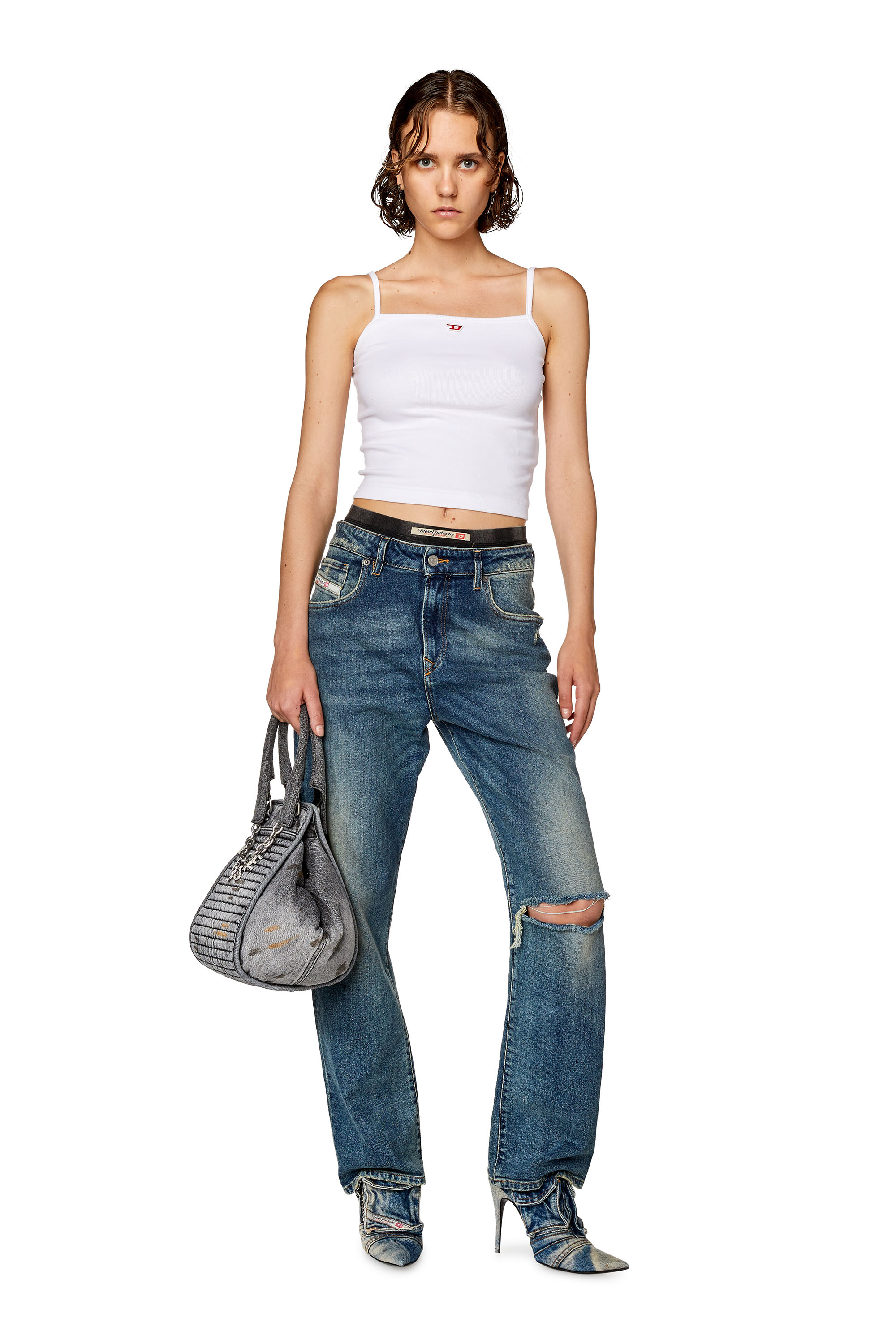 Diesel - Straight Jeans 1999 D-Reggy 007M5, Dark Blue - Image 4