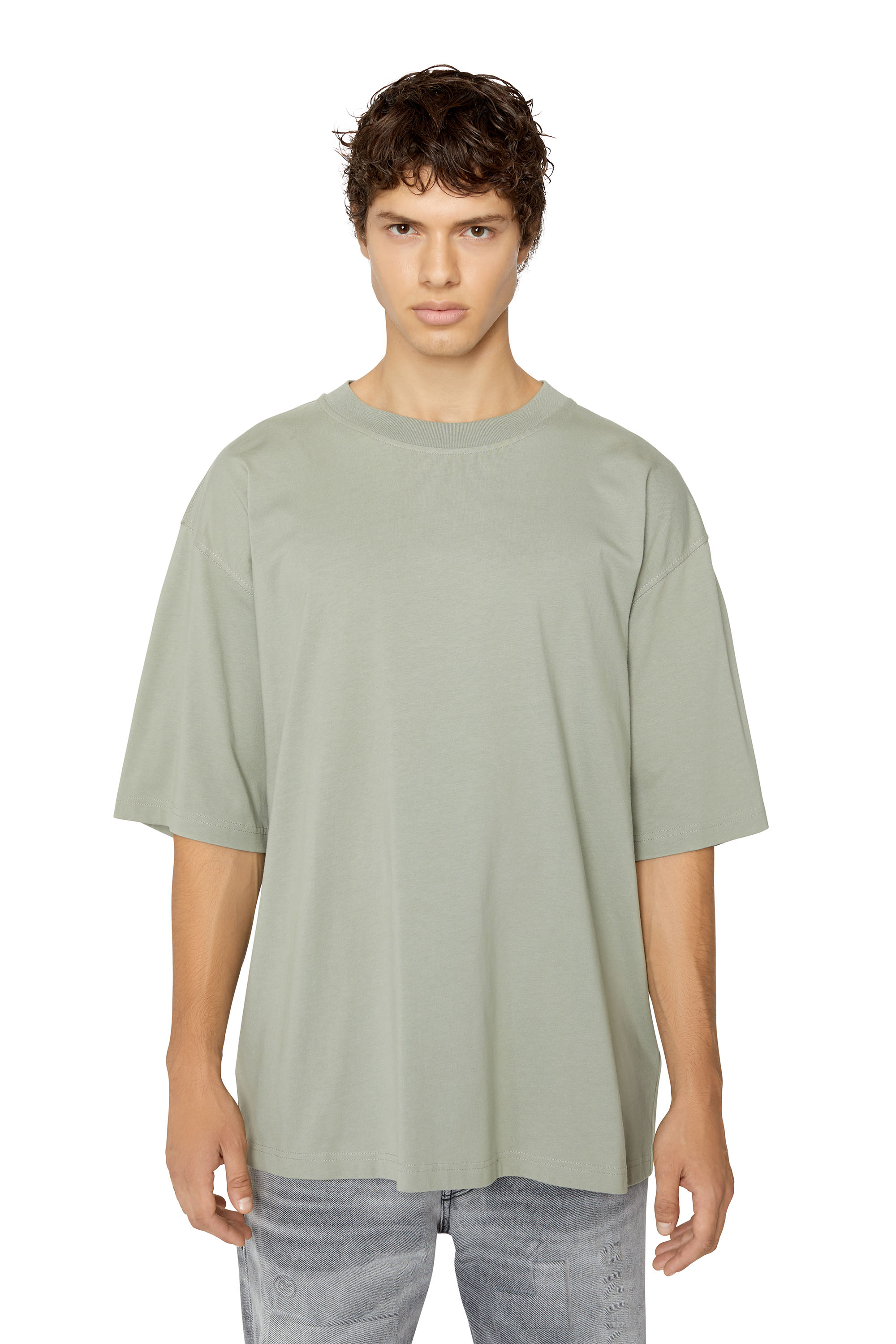 Diesel - T-BOGGY-MEGOVAL, Light Grey - Image 4