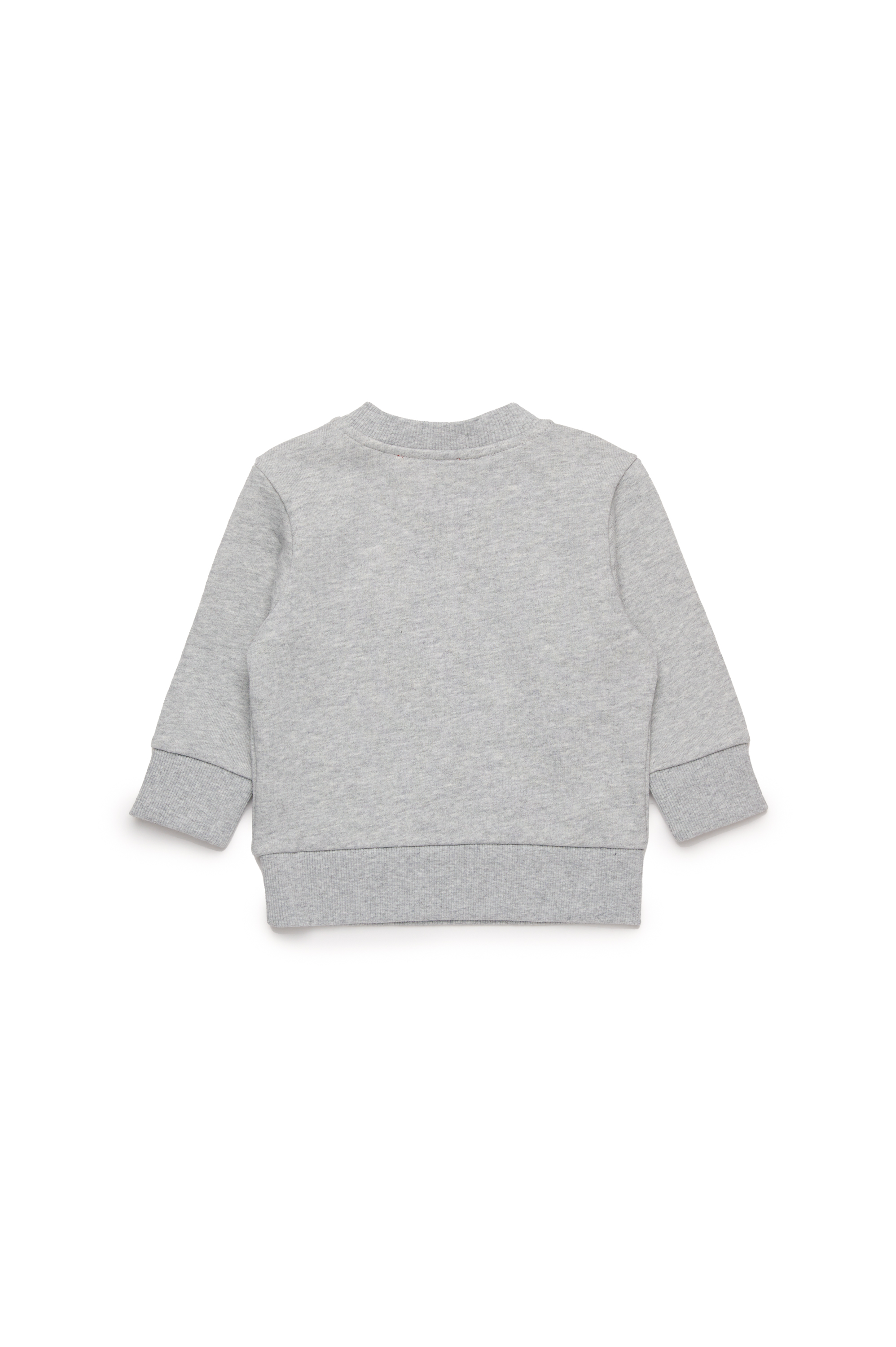 Diesel - SBOXTN5B, Unisex's Sweatshirt with distressed Oval D logo in Grey - 2