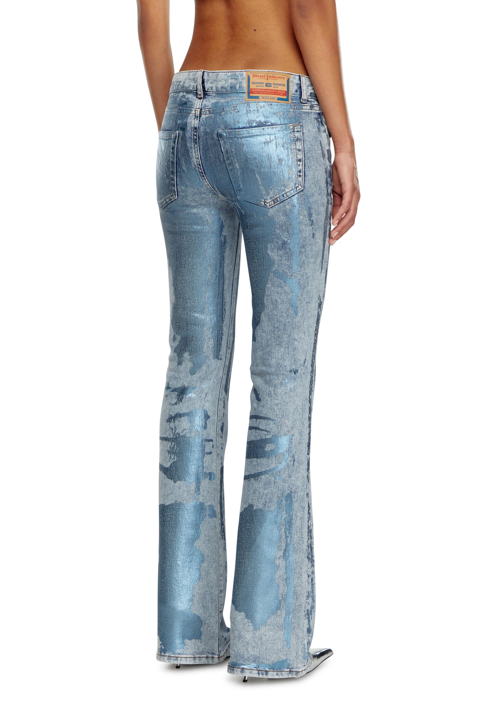 Diesel - Woman Bootcut and Flare Jeans 1969 D-Ebbey 0AJEU, Light Blue - Image 3