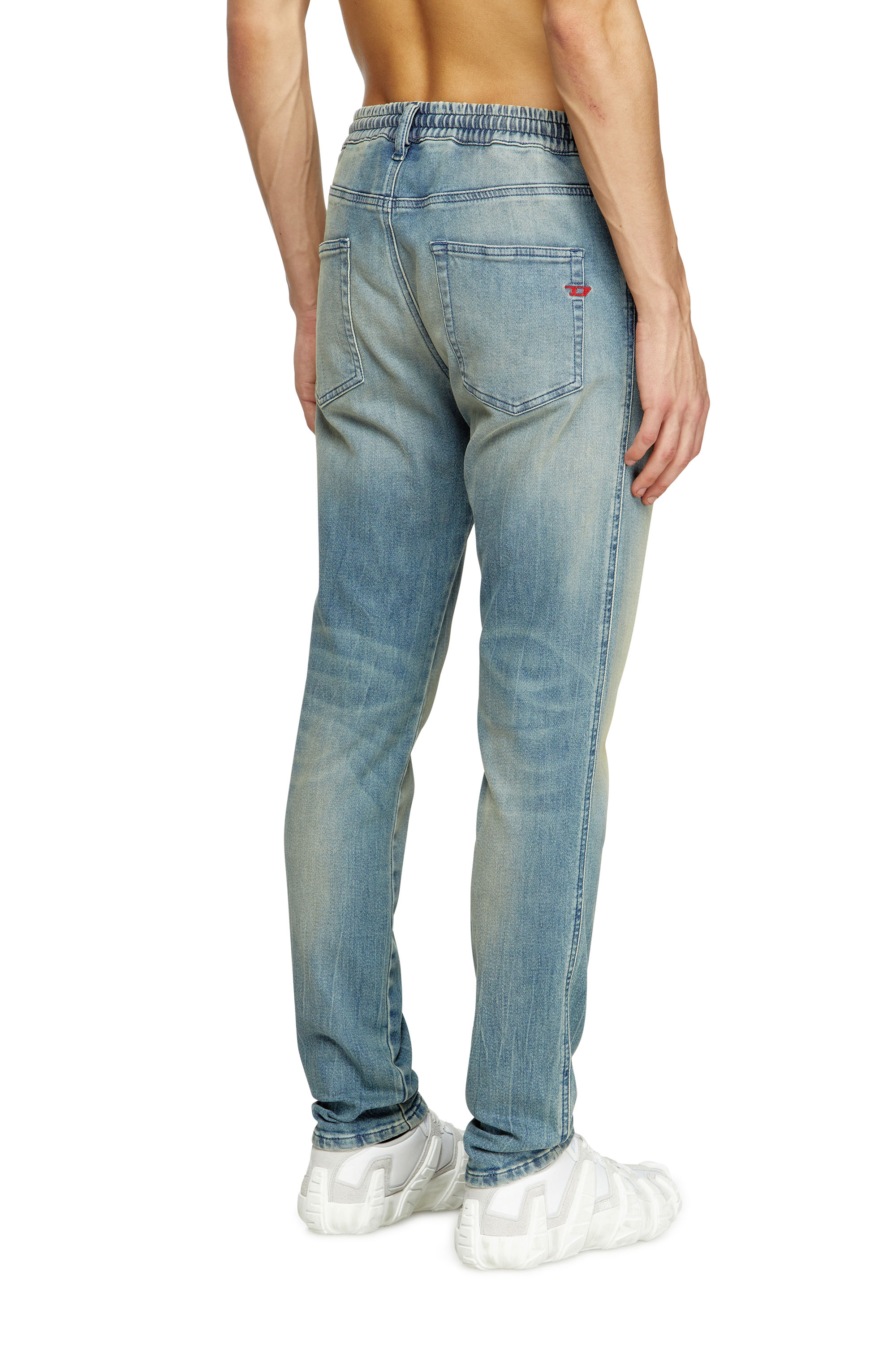 Diesel - Man's Slim 2062 D-Strukt Joggjeans® 09M31, Light Blue - 4