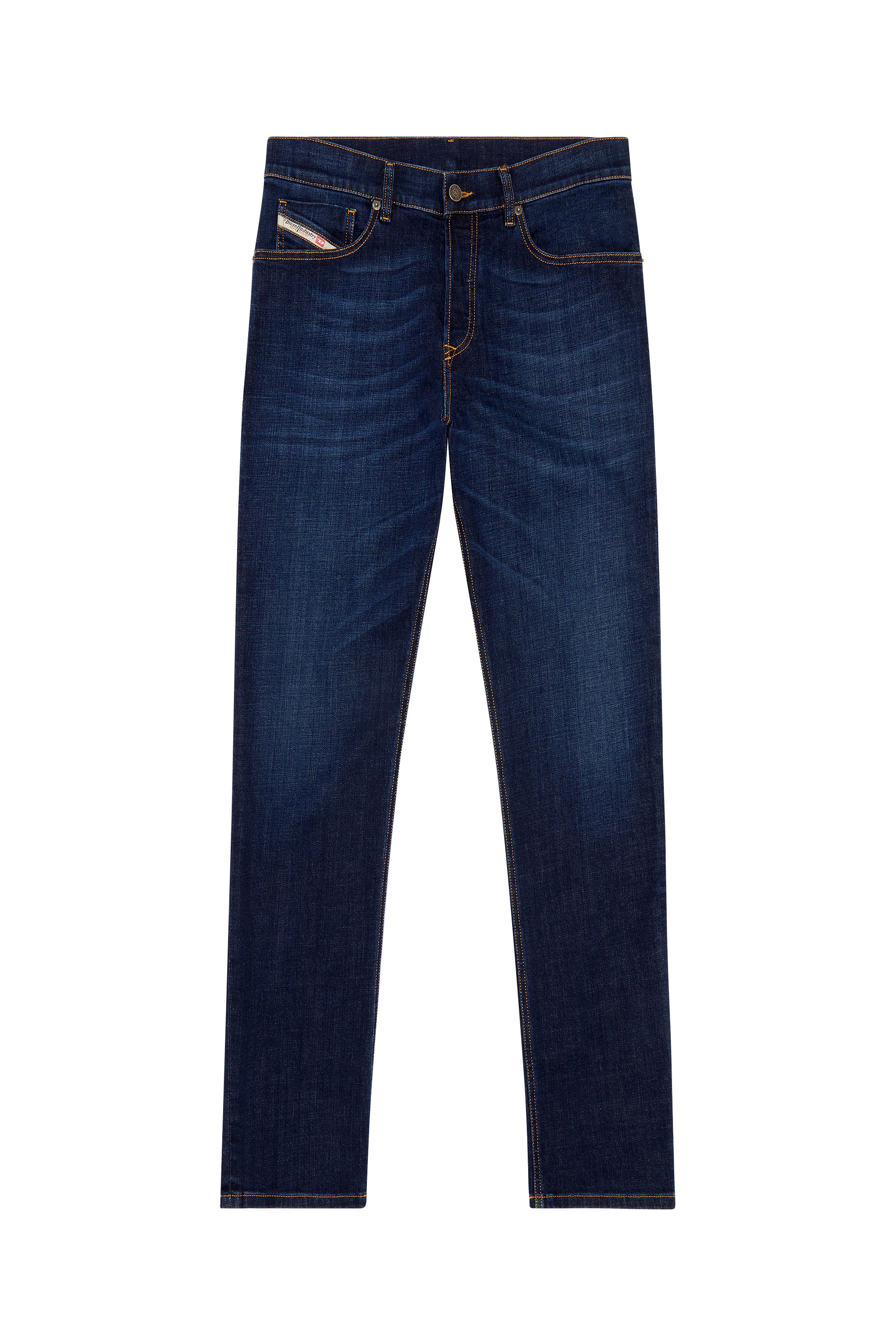 Diesel - Tapered Jeans 2023 D-Finitive 09F89, Dark Blue - Image 5