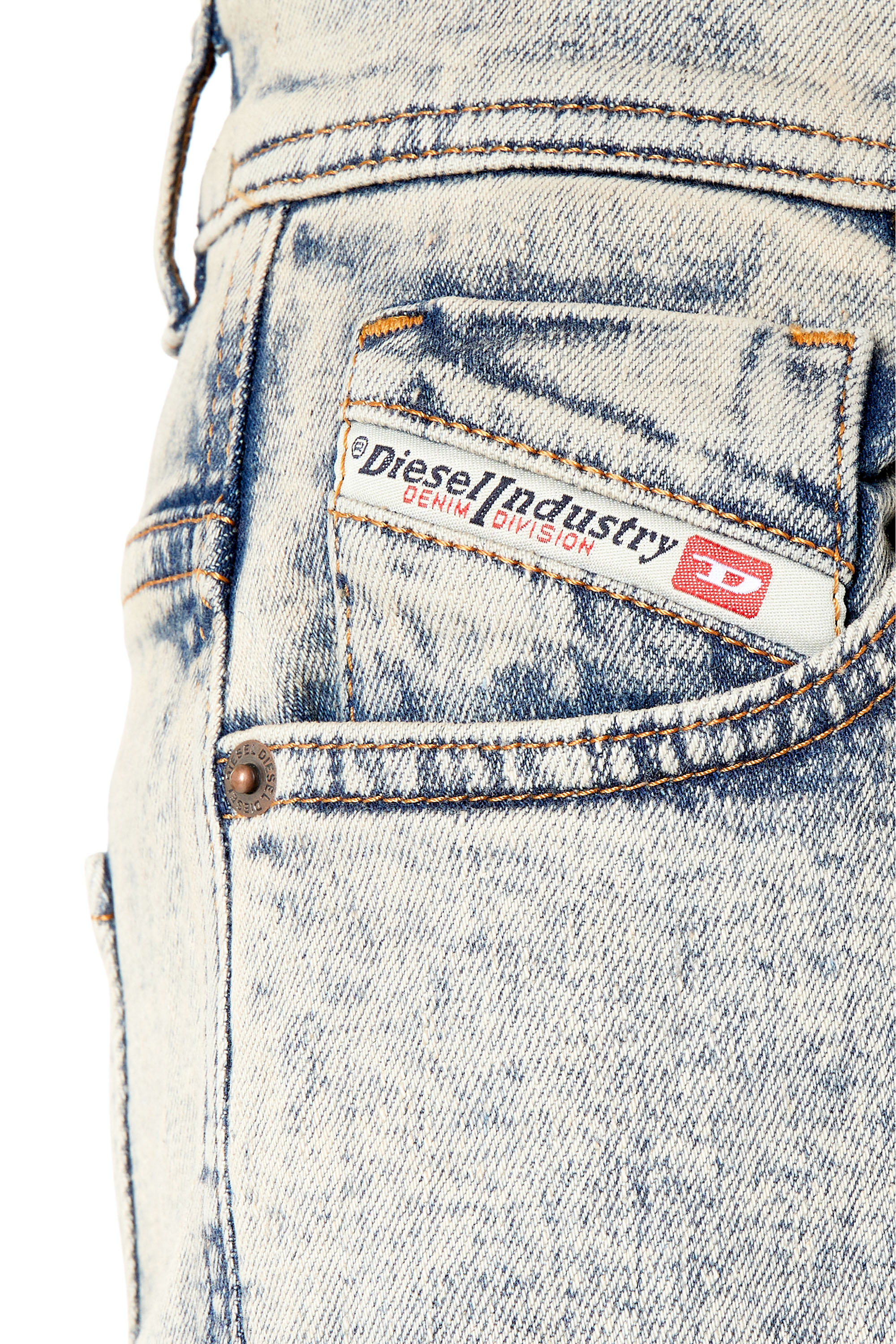 Diesel - Straight Jeans 1956 D-Tulip 09F12, Medium blue - Image 3