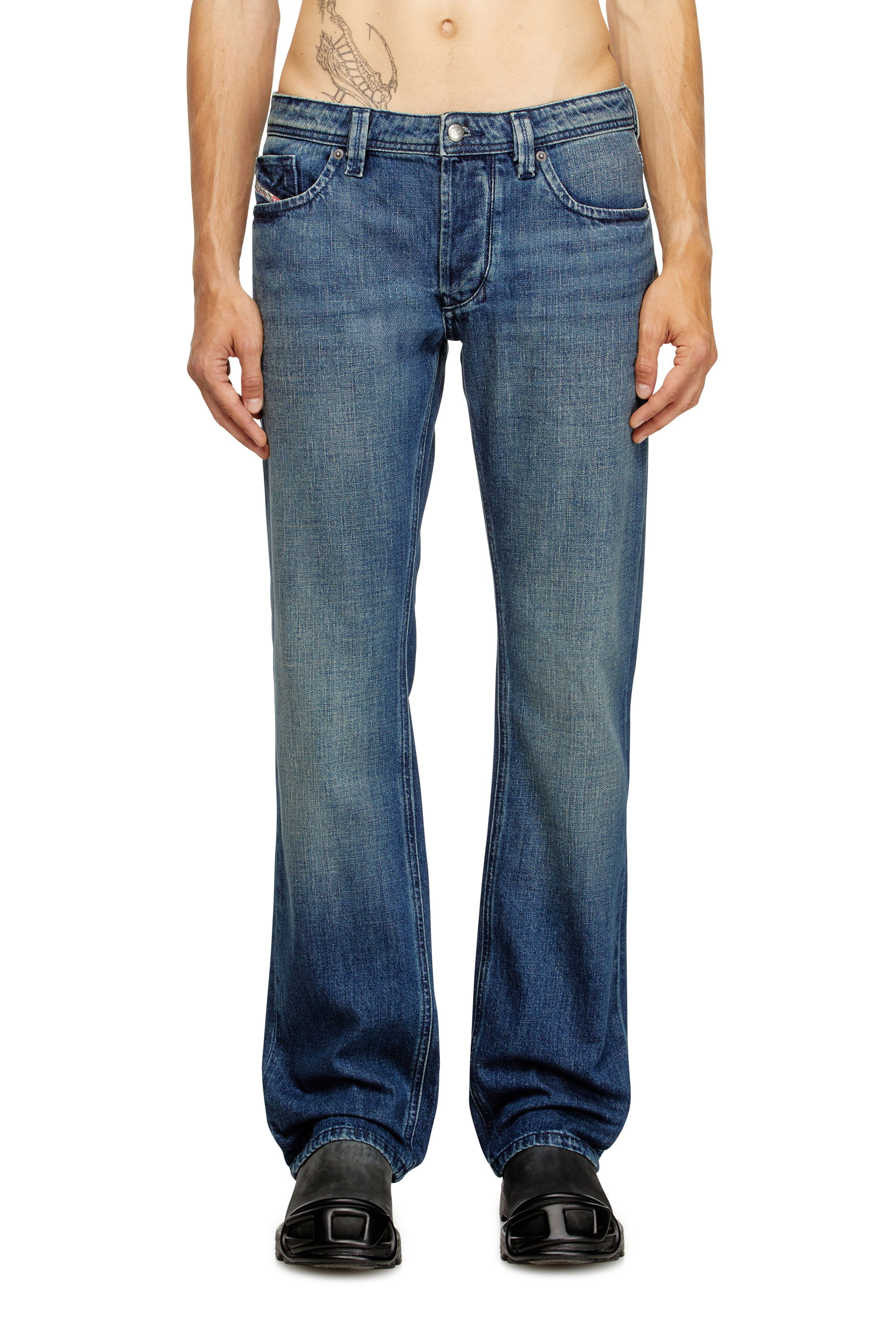 Diesel - Man's Regular Jeans 1985 Larkee 0DBDS, Dark Blue - 1