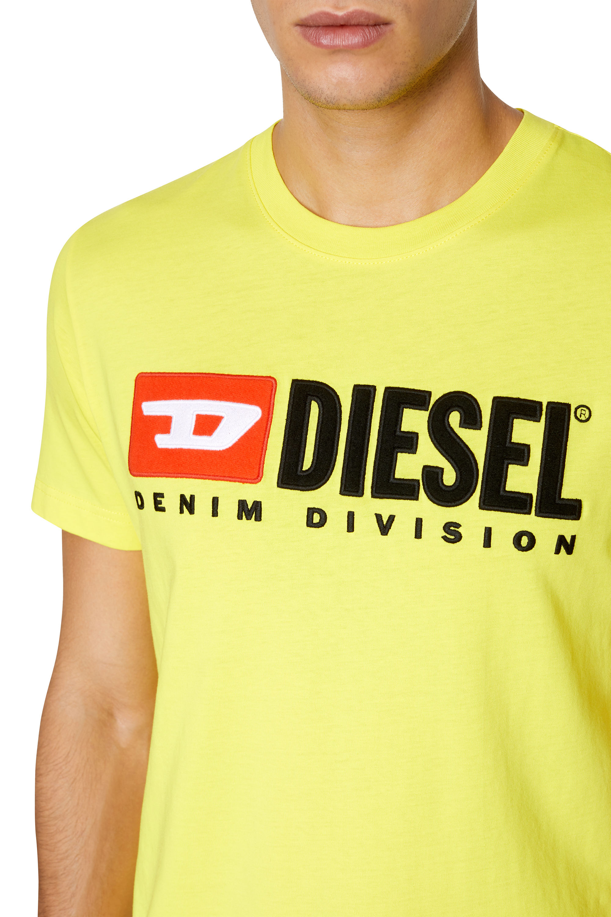 Diesel - T-DIEGOR-DIV, Yellow Fluo - Image 4