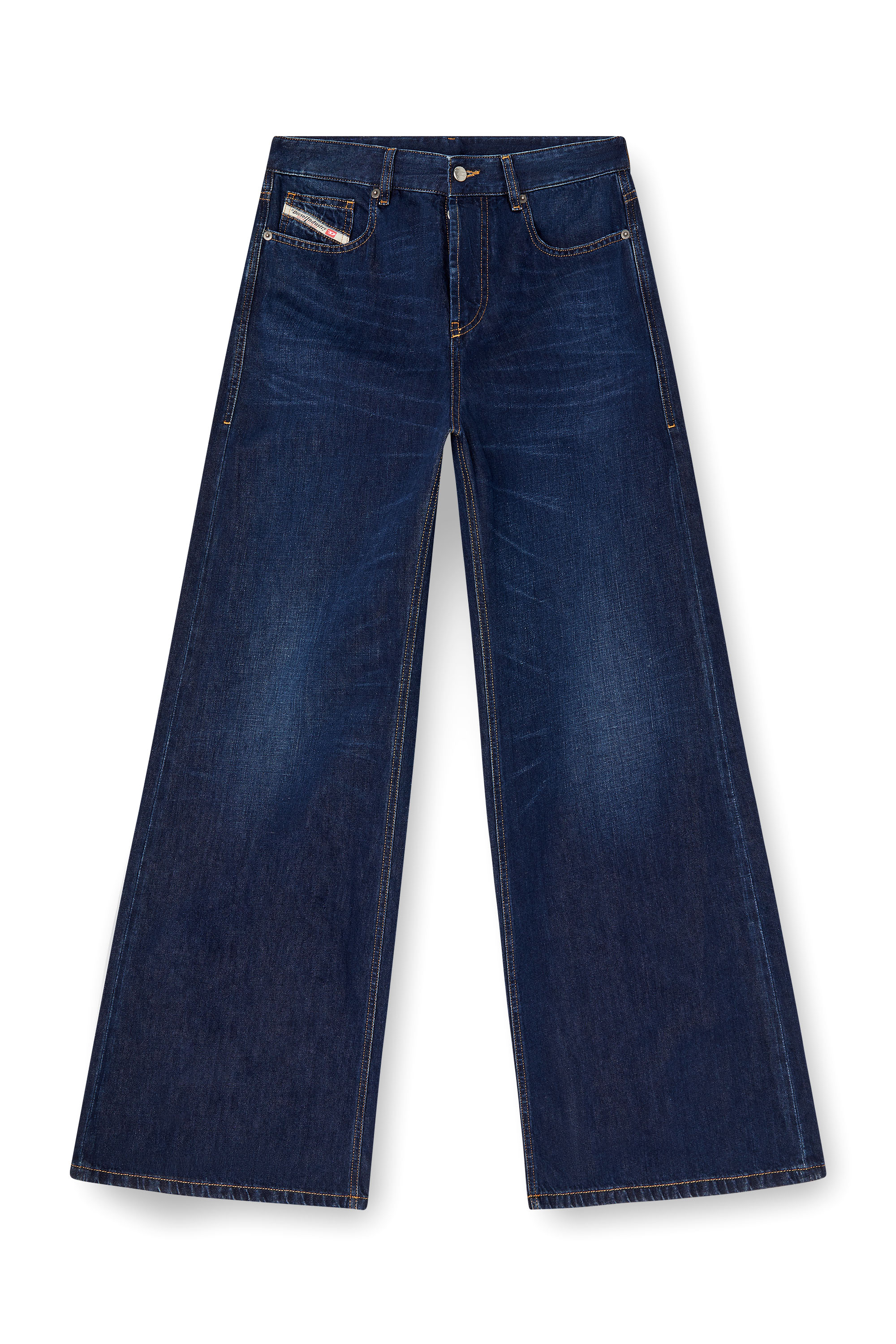 Diesel - Woman's Relaxed Jeans 1996 D-Sire 068RA, Dark Blue - 3