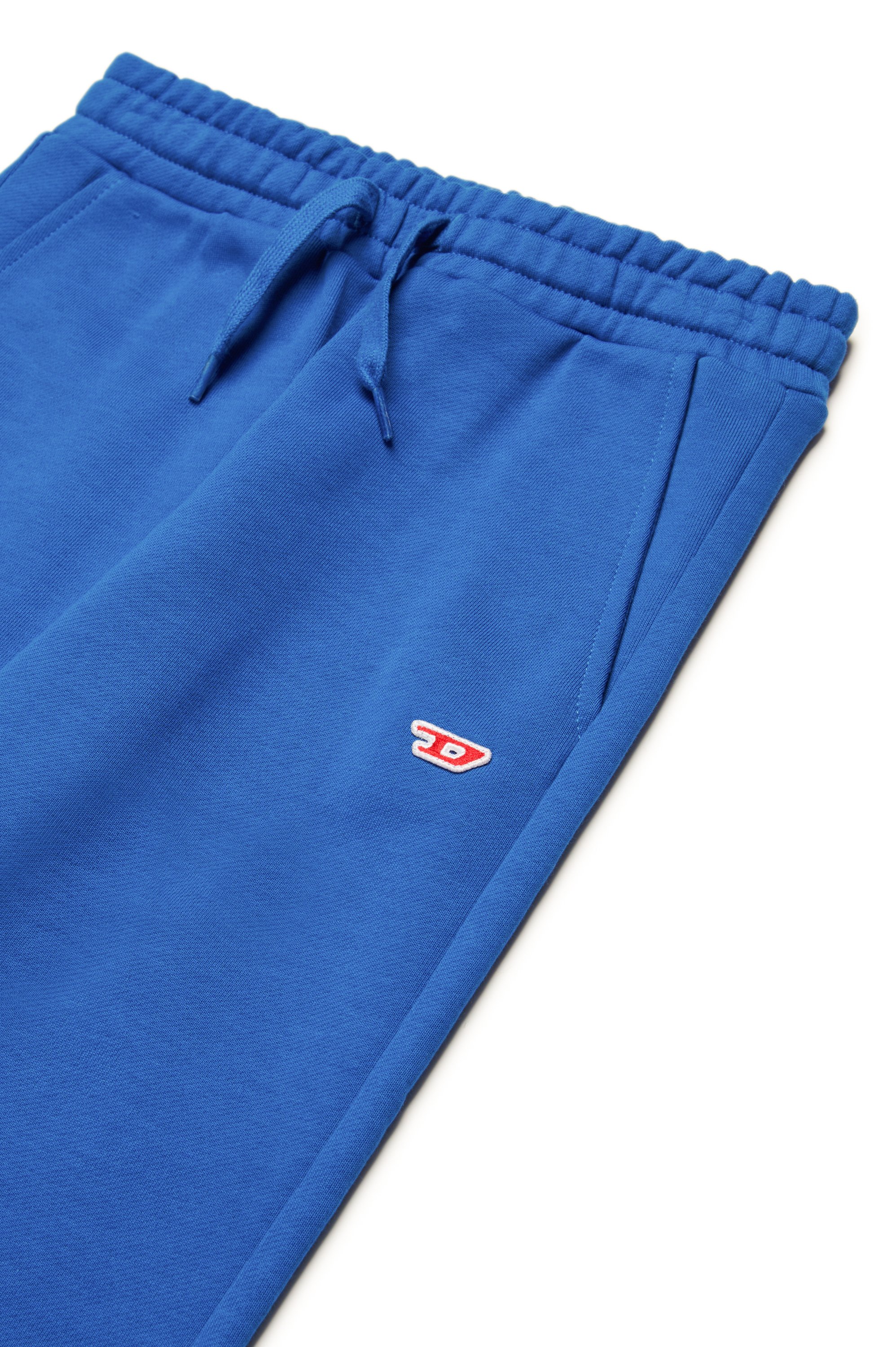 Diesel - PGINND, Unisex's Sweatpants with D logo patch in Blue - 3