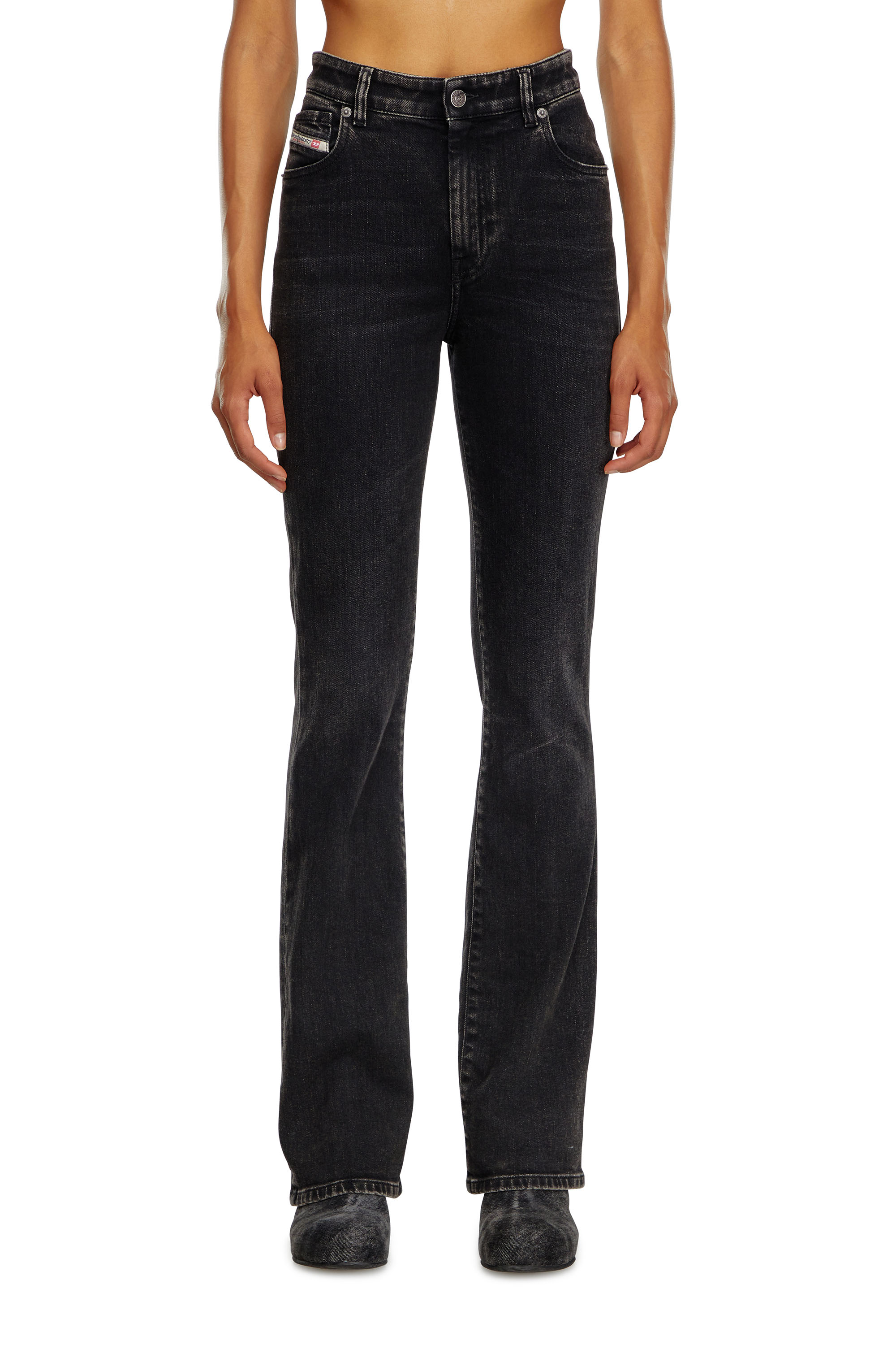 Diesel - Bootcut and Flare Jeans 2003 D-Escription 09I30, Black/Dark grey - Image 1