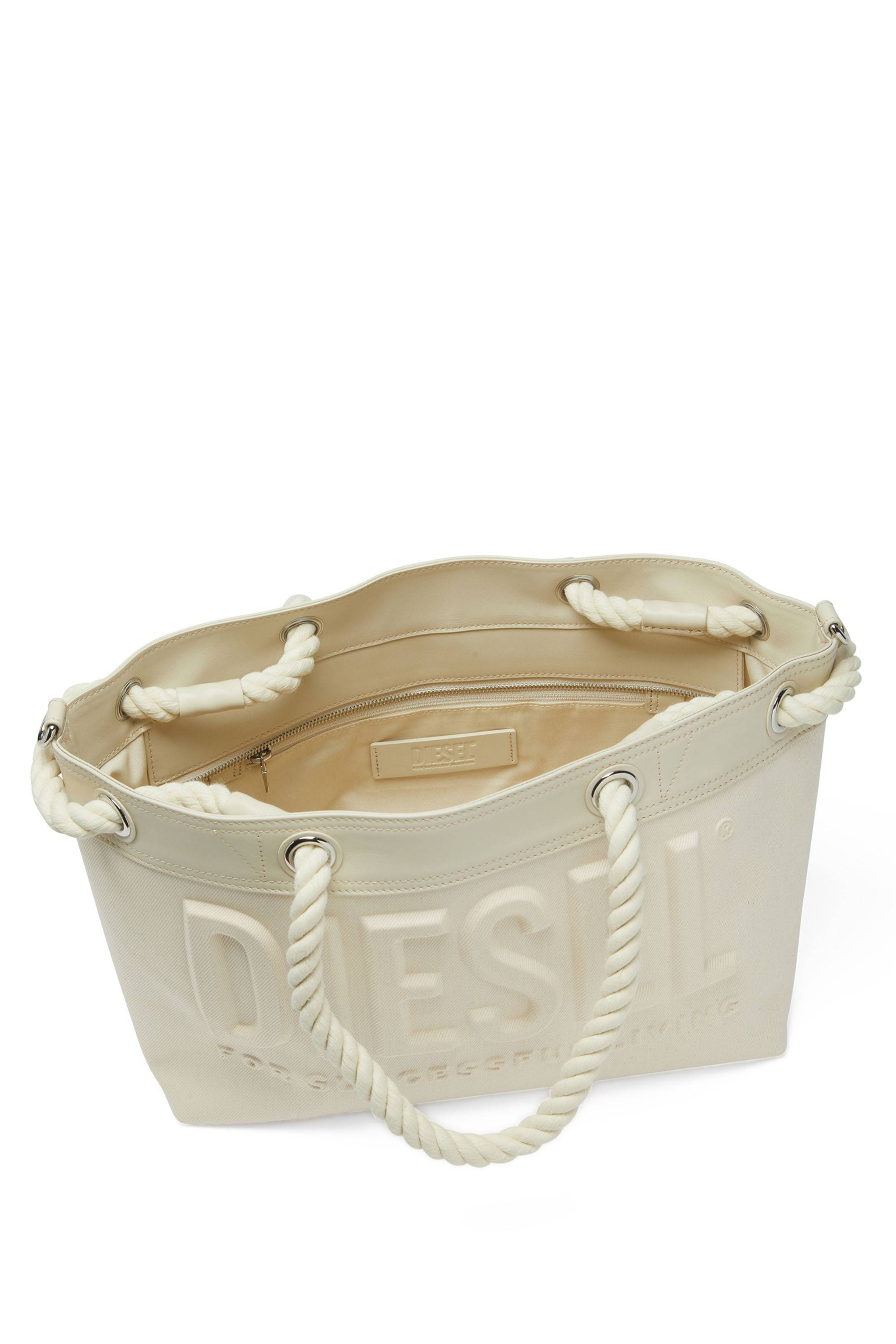 Diesel - ROPE TOTE M, White - Image 5