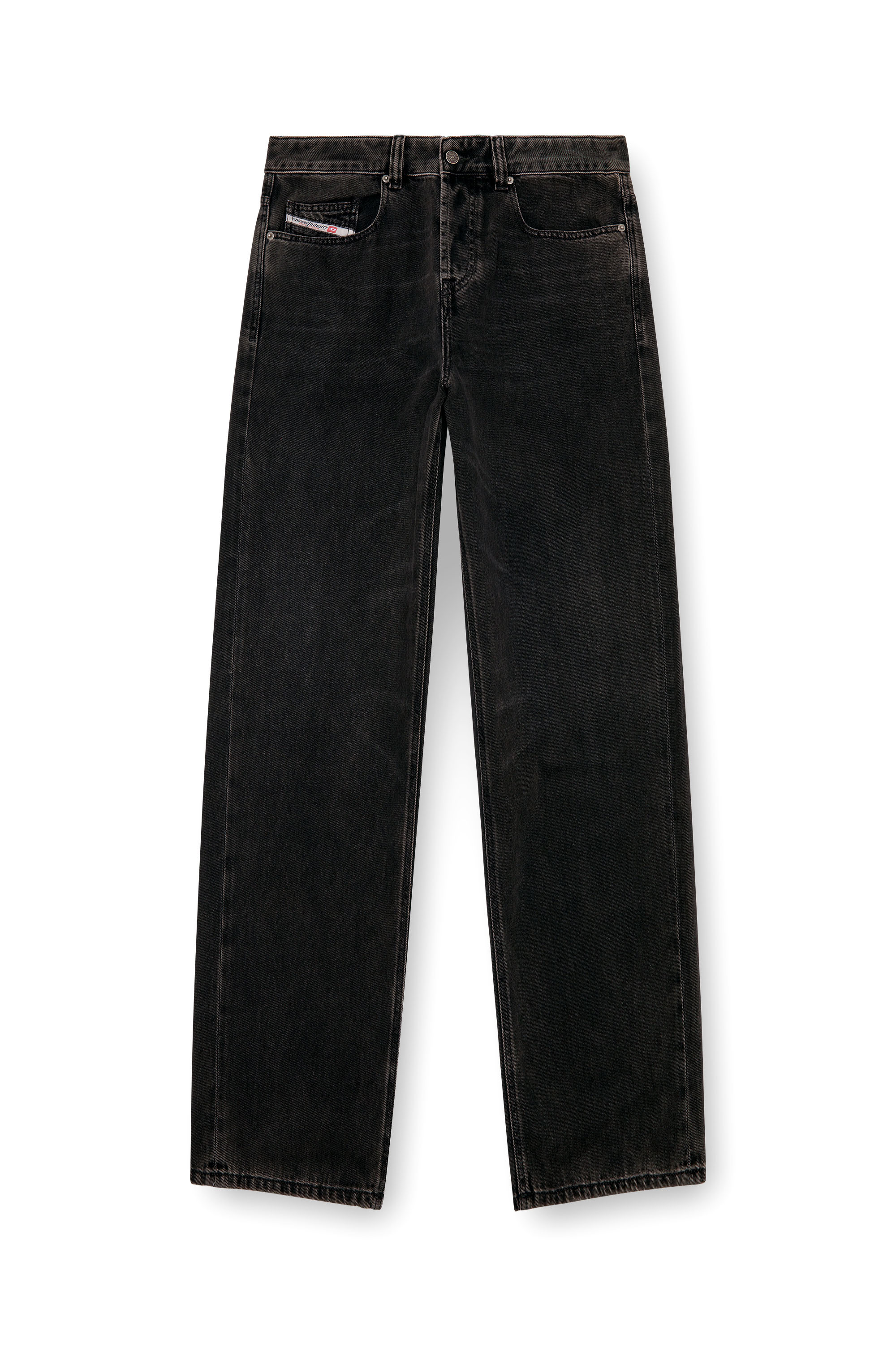 Diesel - Man's Relaxed Jeans 2001 D-Macro 09I35, Black/Dark grey - 3