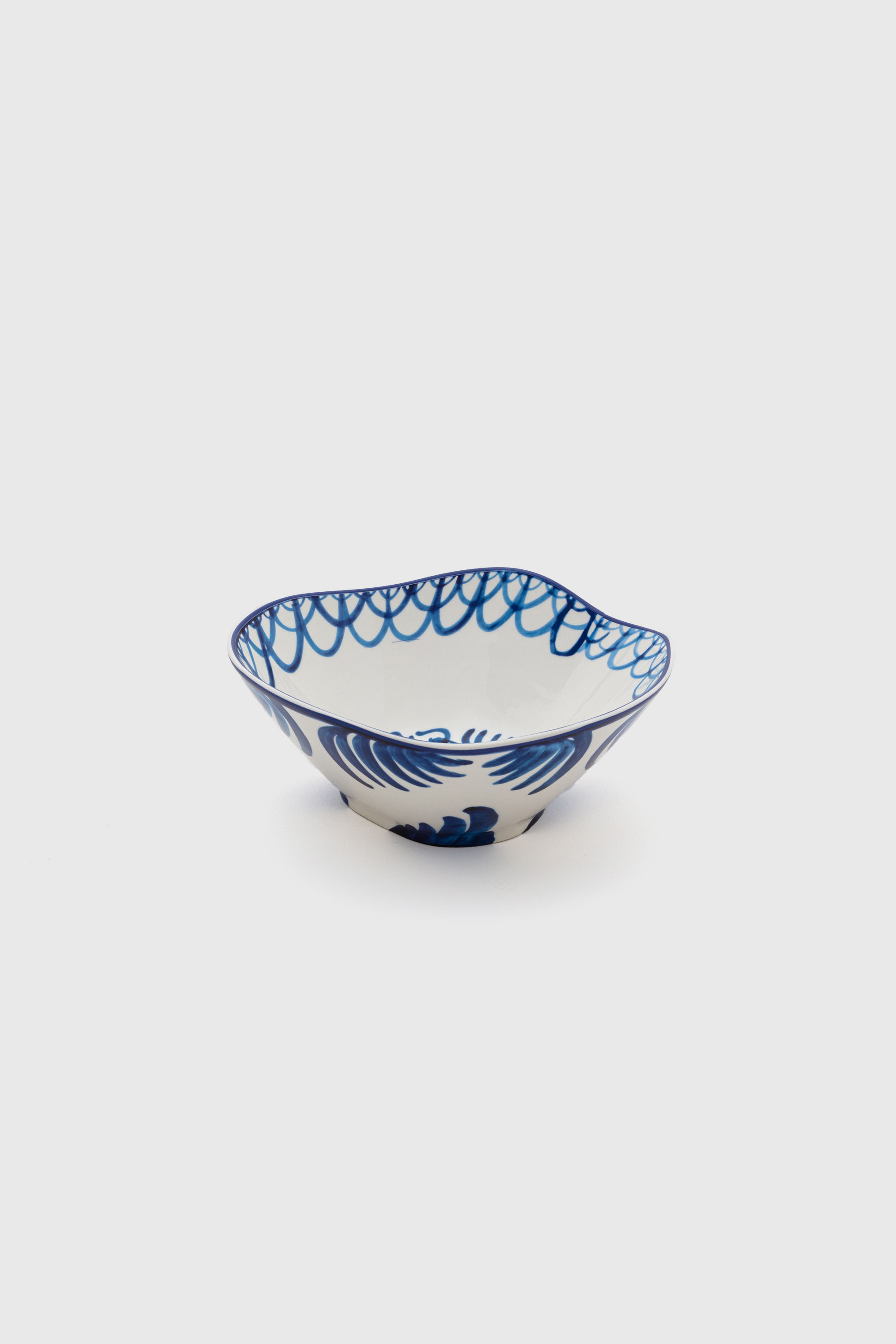 11280 PORCELAIN SALAD BOWL "CLASSIC ON A