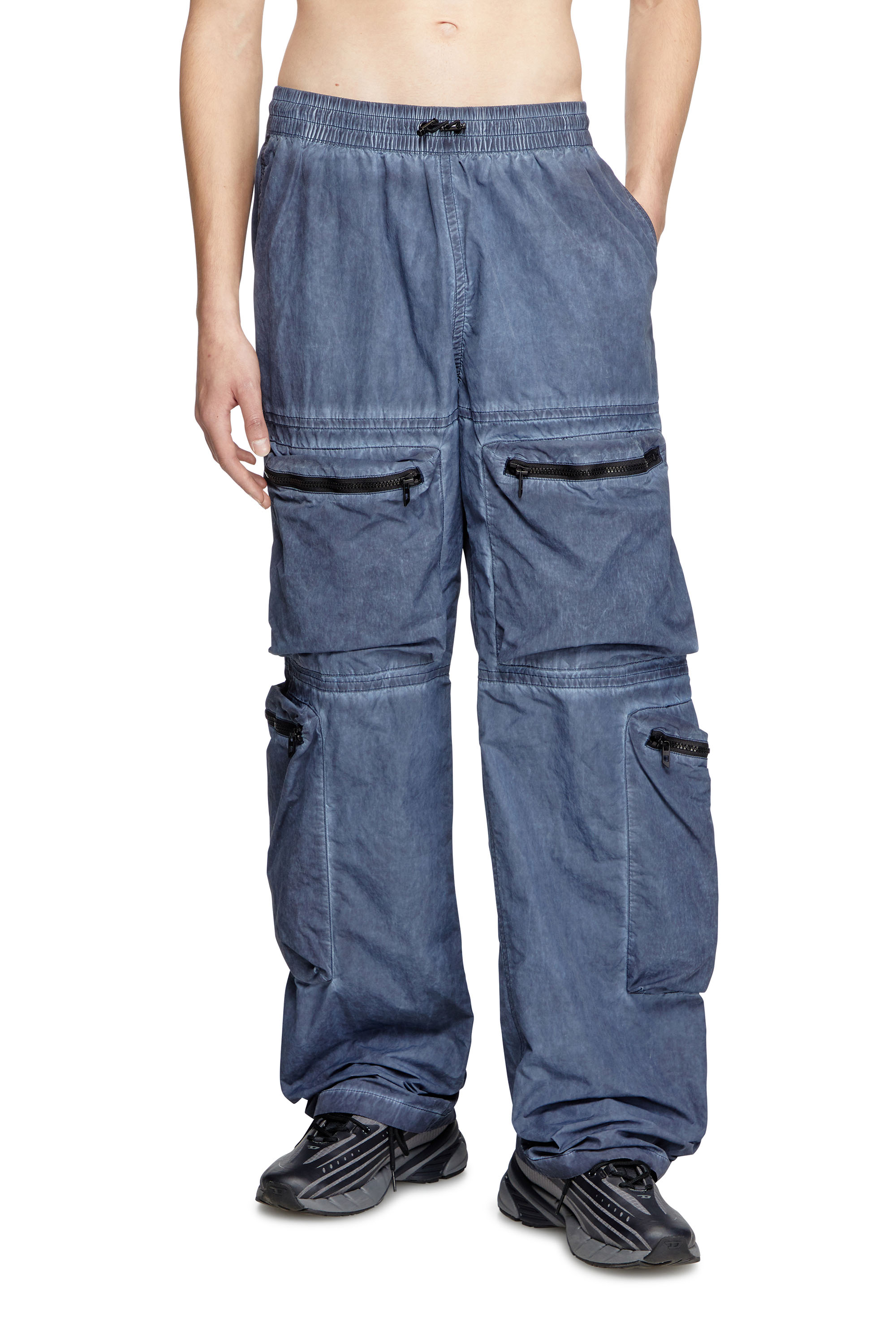 Diesel - P-NOODE-A, Man's Utility pants in Blue - 1