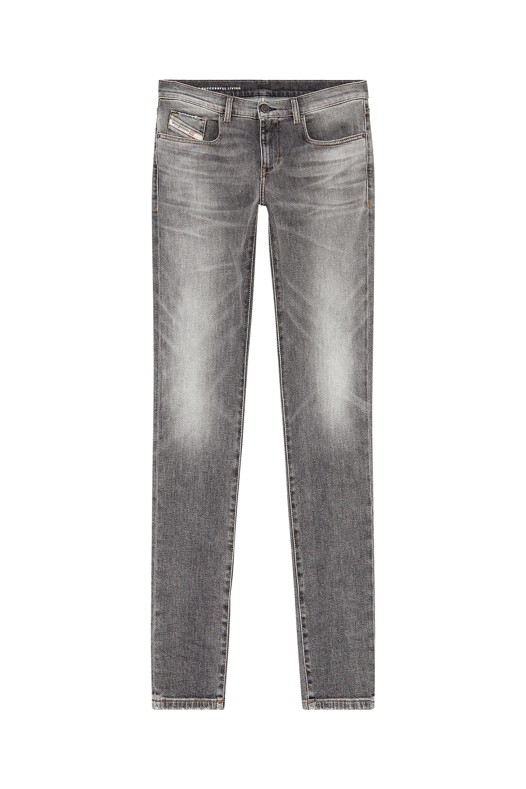 Diesel - Slim Jeans 2019 D-Strukt 09H44, Grey - Image 6