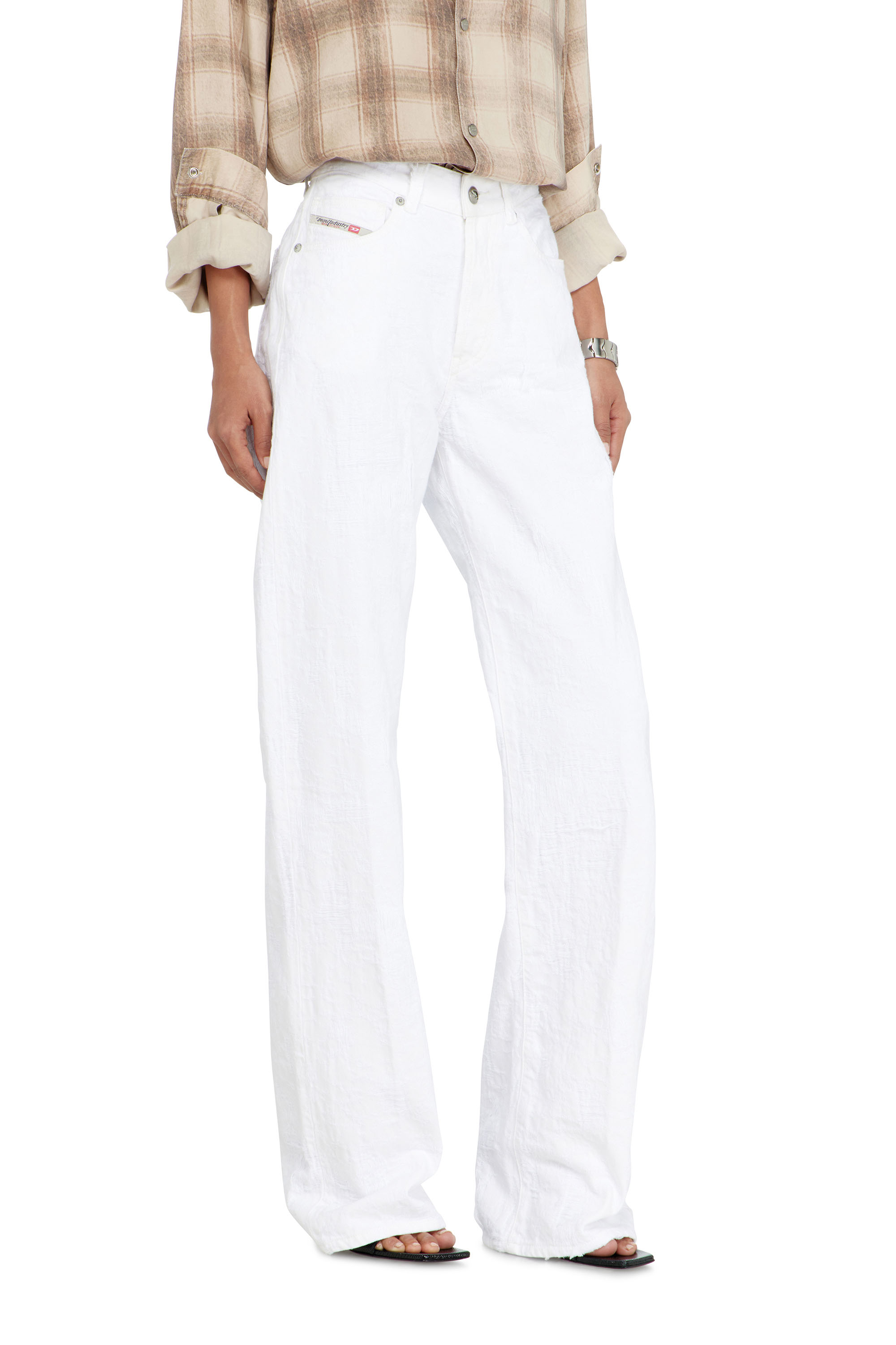 Diesel - Woman's Regular Jeans 1971 D-Sent 007EX, White - 7