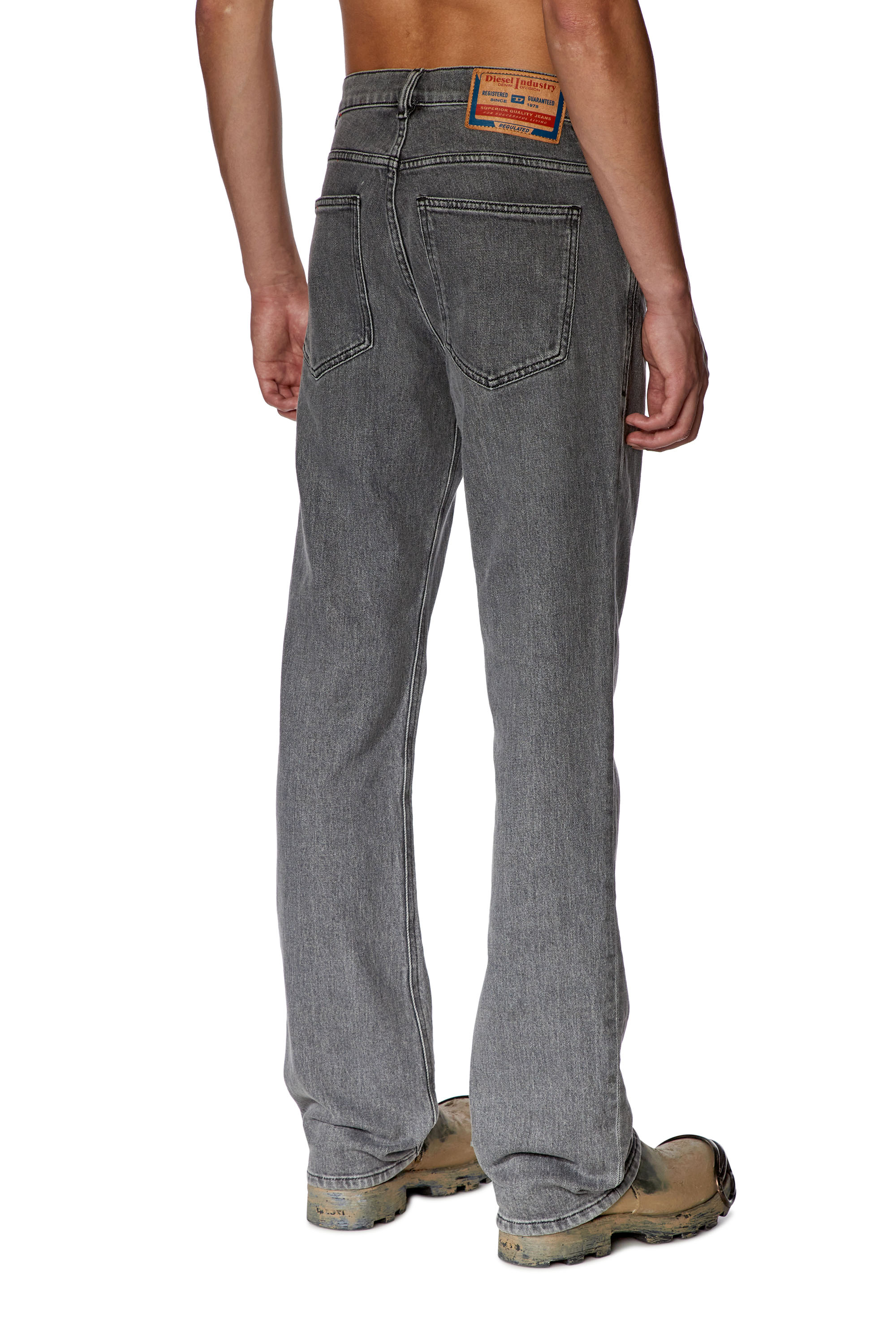 Diesel - Bootcut Jeans 2021 D-Vocs 09F83, Black/Dark grey - Image 2