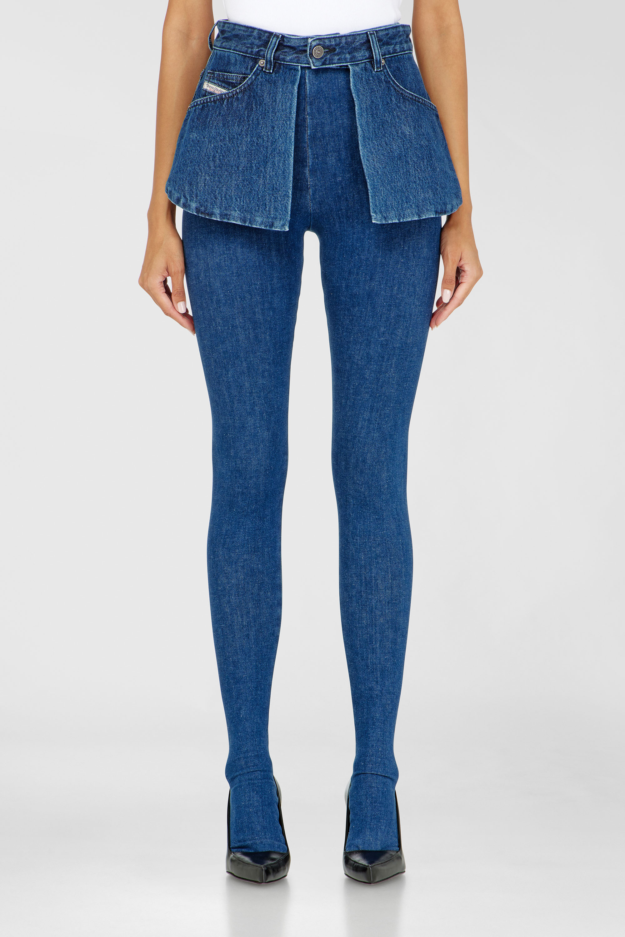 Diesel - Woman's Skinny Jeans D-Spika 09R31, Dark Blue - 4