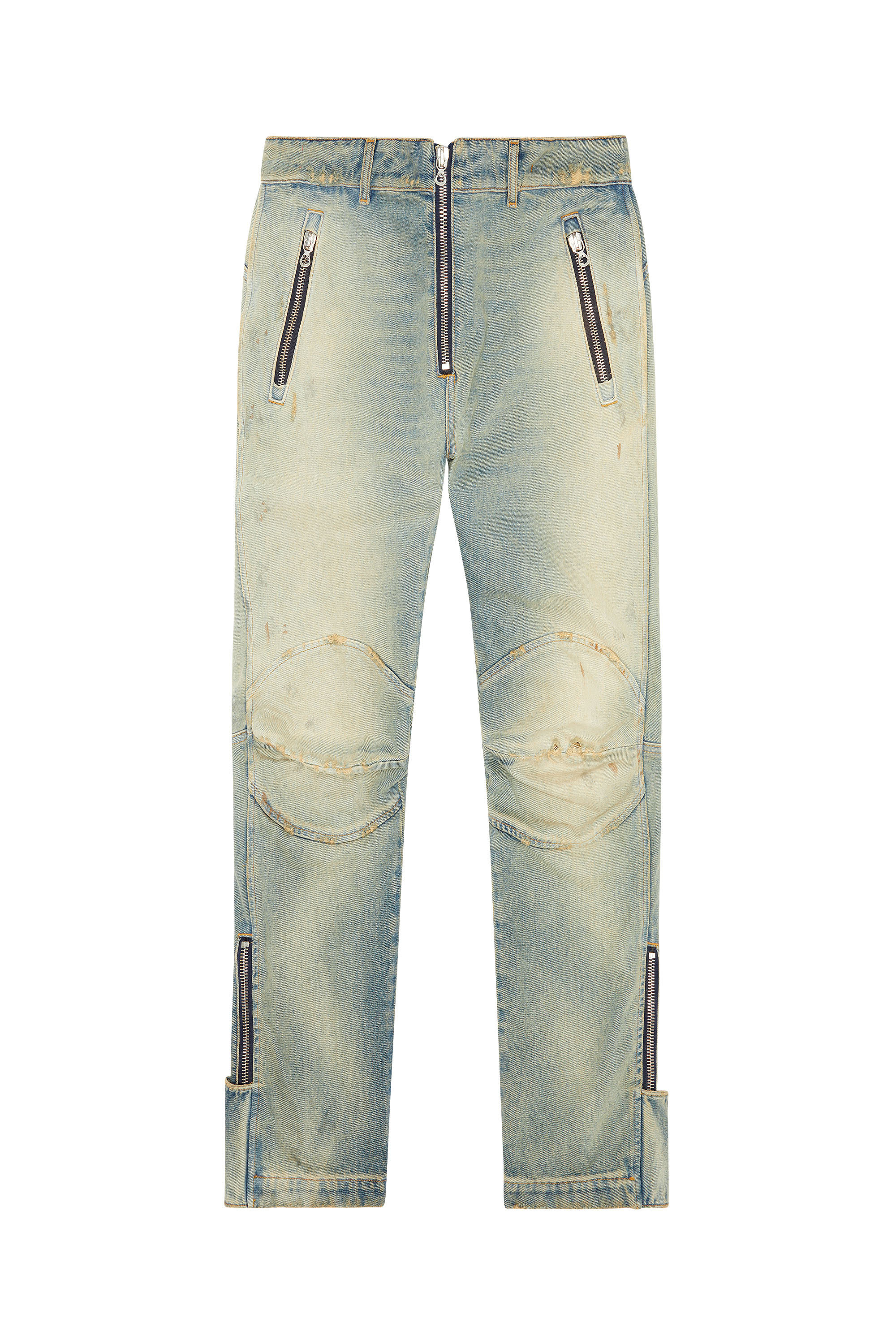 Diesel - D-Generate 0ENAV Straight Jeans, Light Blue - Image 5