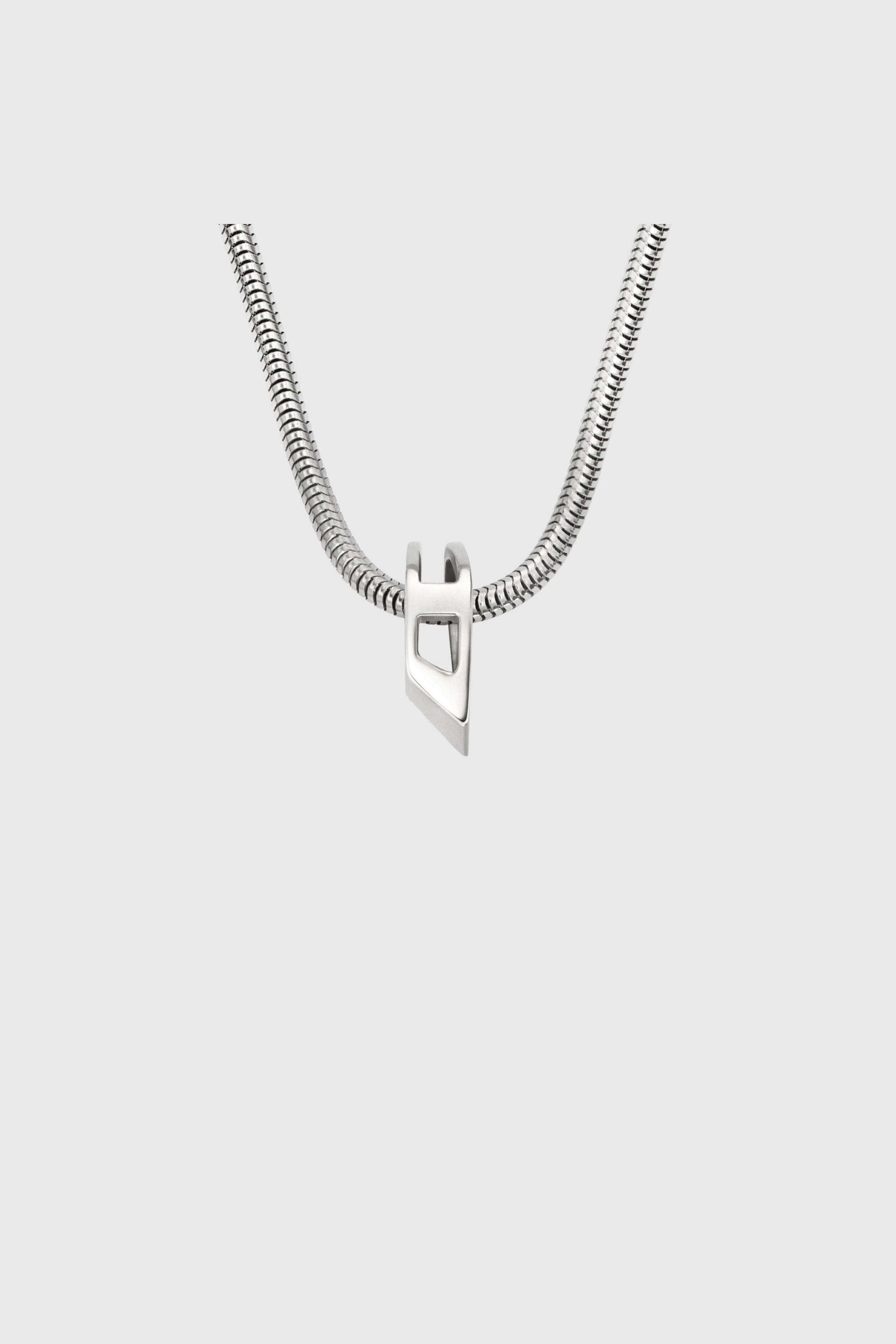 Diesel - DX167240 JEWELLERY, Unisex's Stainless Steel Chain Necklace in Silver - 2