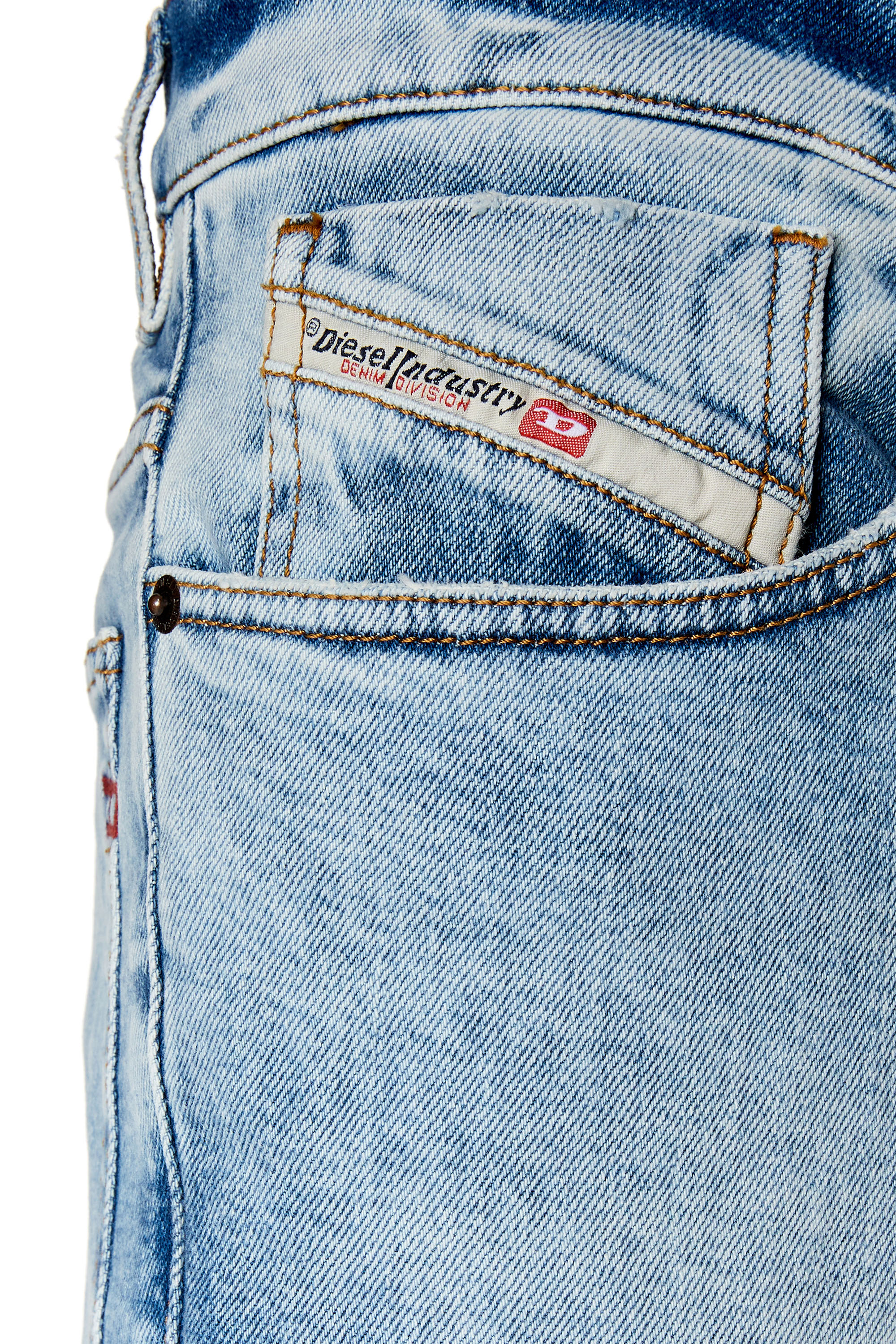 Diesel - 2005 D-Fining 09E81 Tapered Jeans, Light Blue - Image 3