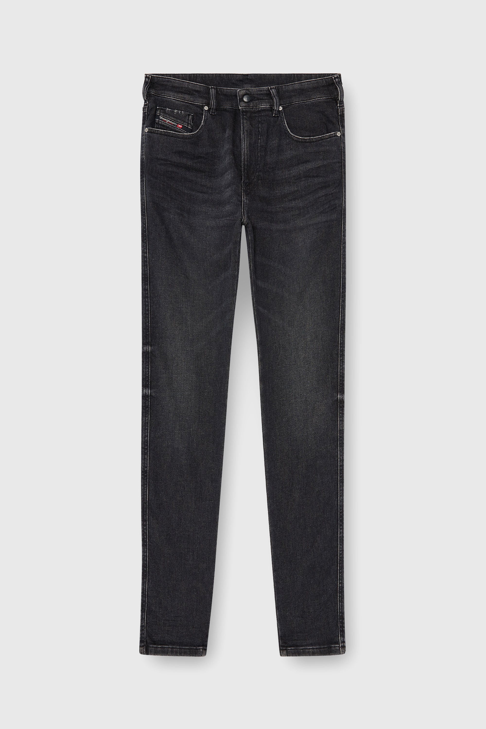Diesel - Man's Slim 2062 D-Strukt Joggjeans&reg; 09P92, Black/Dark grey - 2