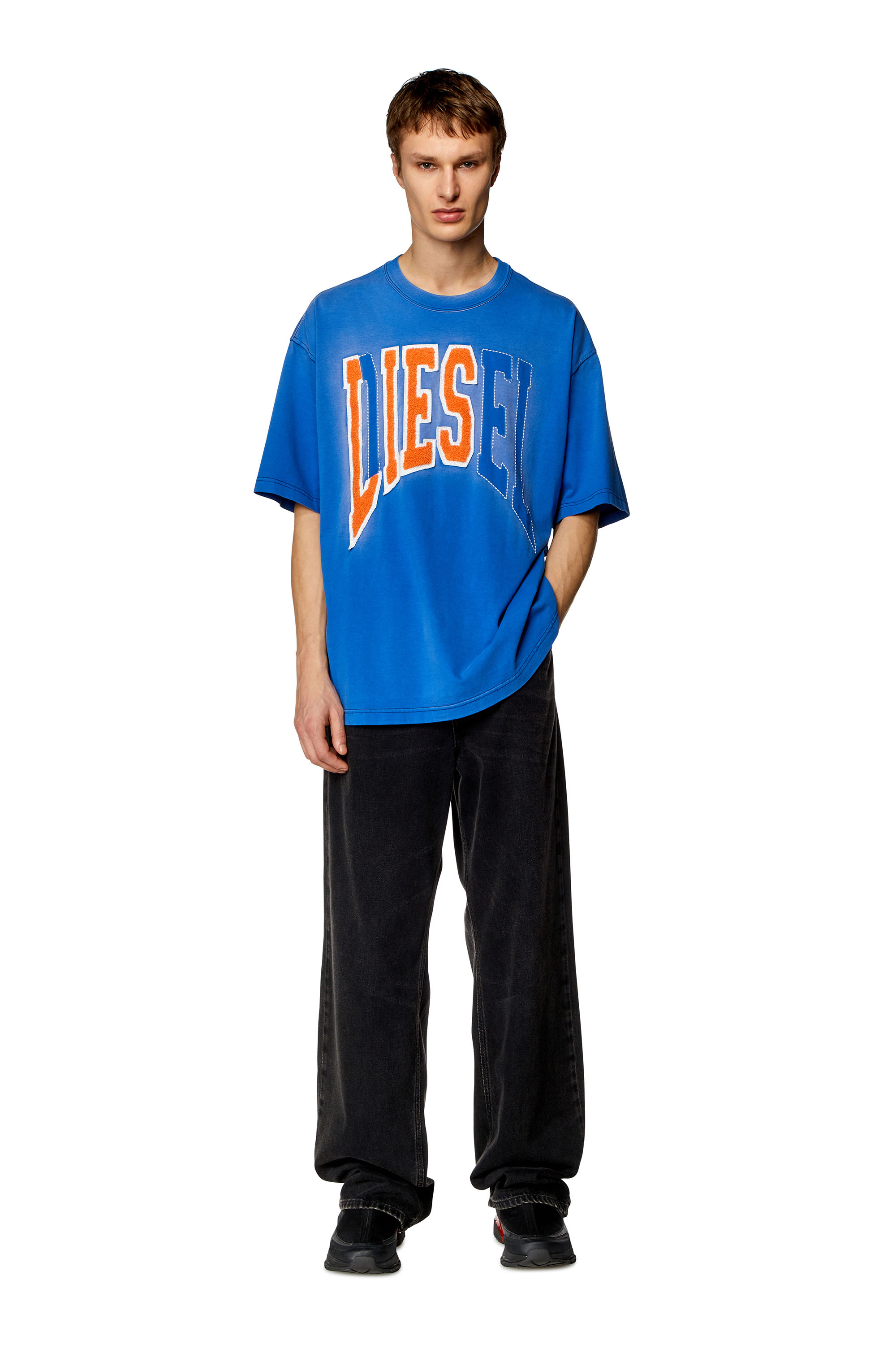 Diesel - T-WASH-N, Blue - Image 2