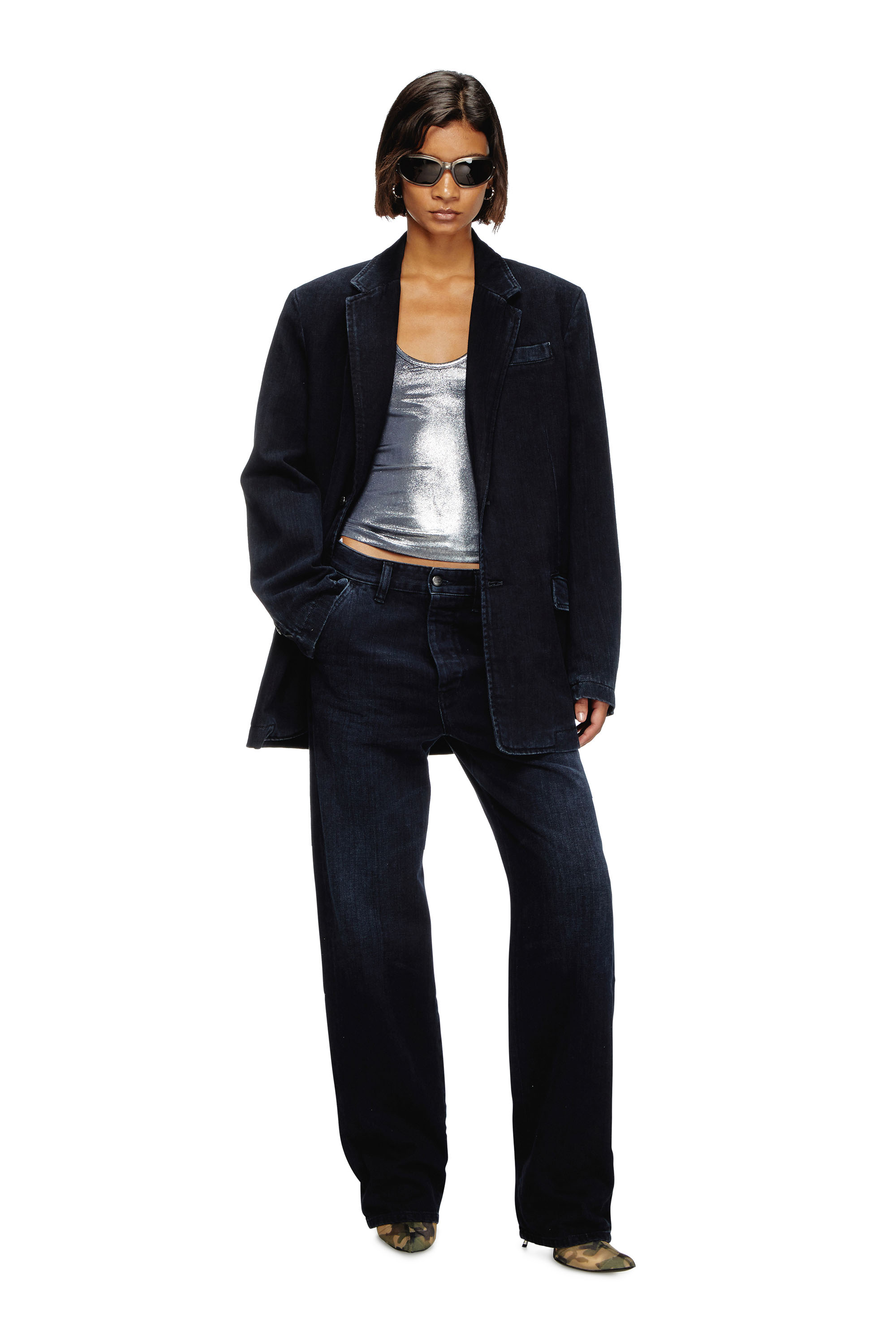 Regular Jeans D-Phant-chino 09L54, Dark Blue Diesel - Unisex's Regular Jeans D-Phant-chino 09L54, Dark Blue - 7