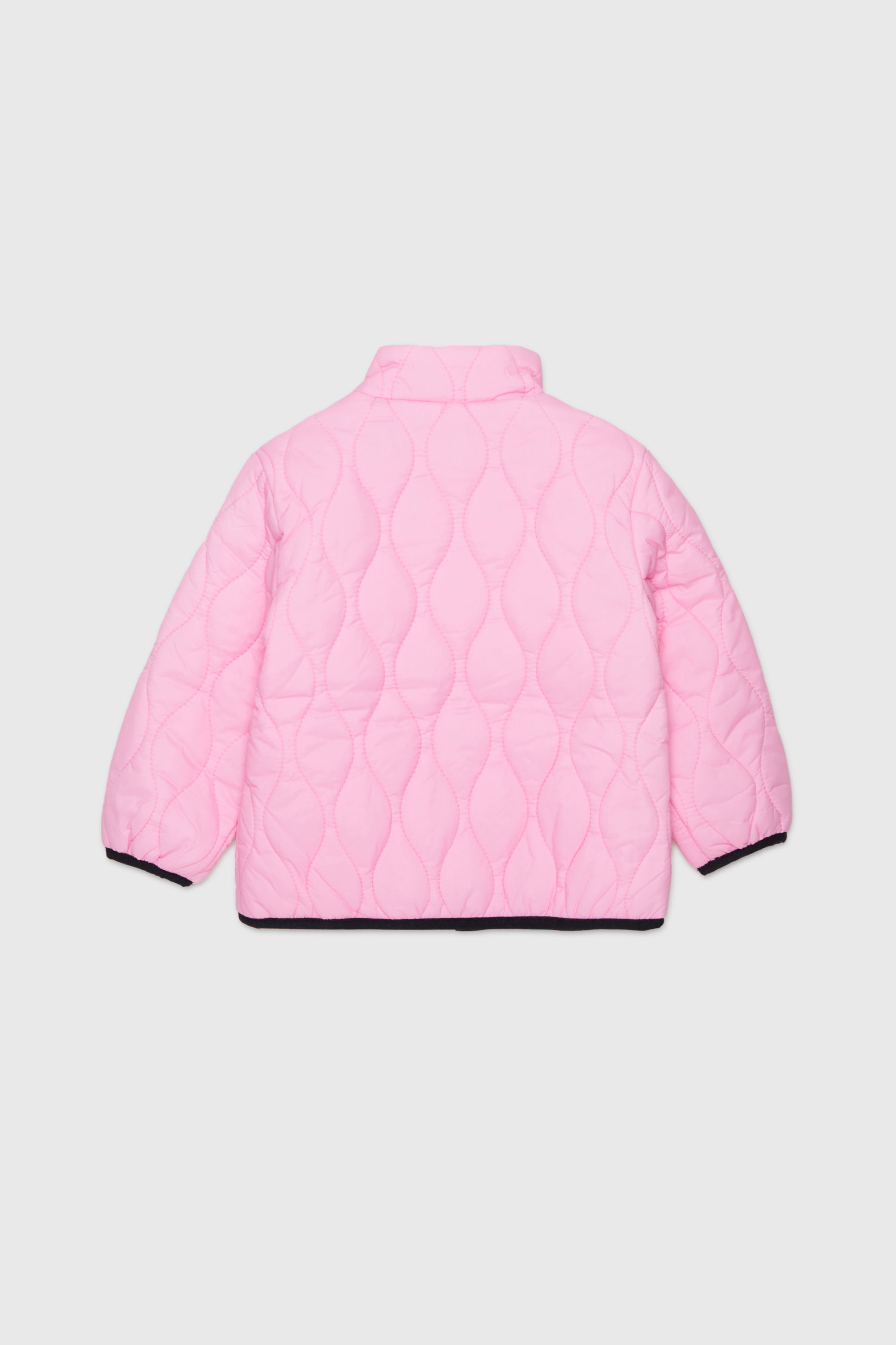 Diesel - JONIONB, Man's Quilted jacket with Oval D embroidery in Pink - 2